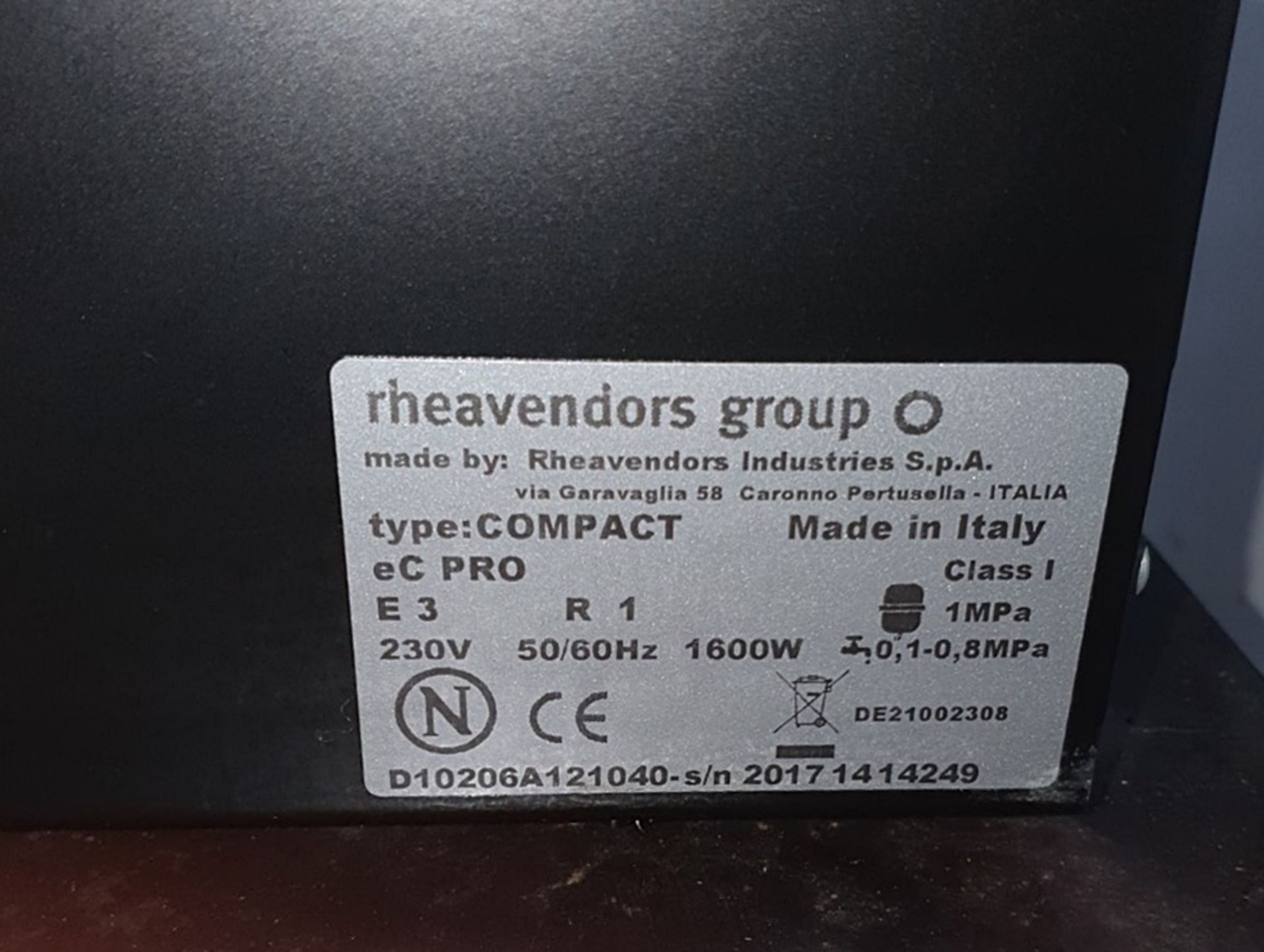 1 x Rheavendors eC Commercial Coffee Machine With Stand and Sign - Ref: LD439 - CL445 - WA14 - Image 13 of 19