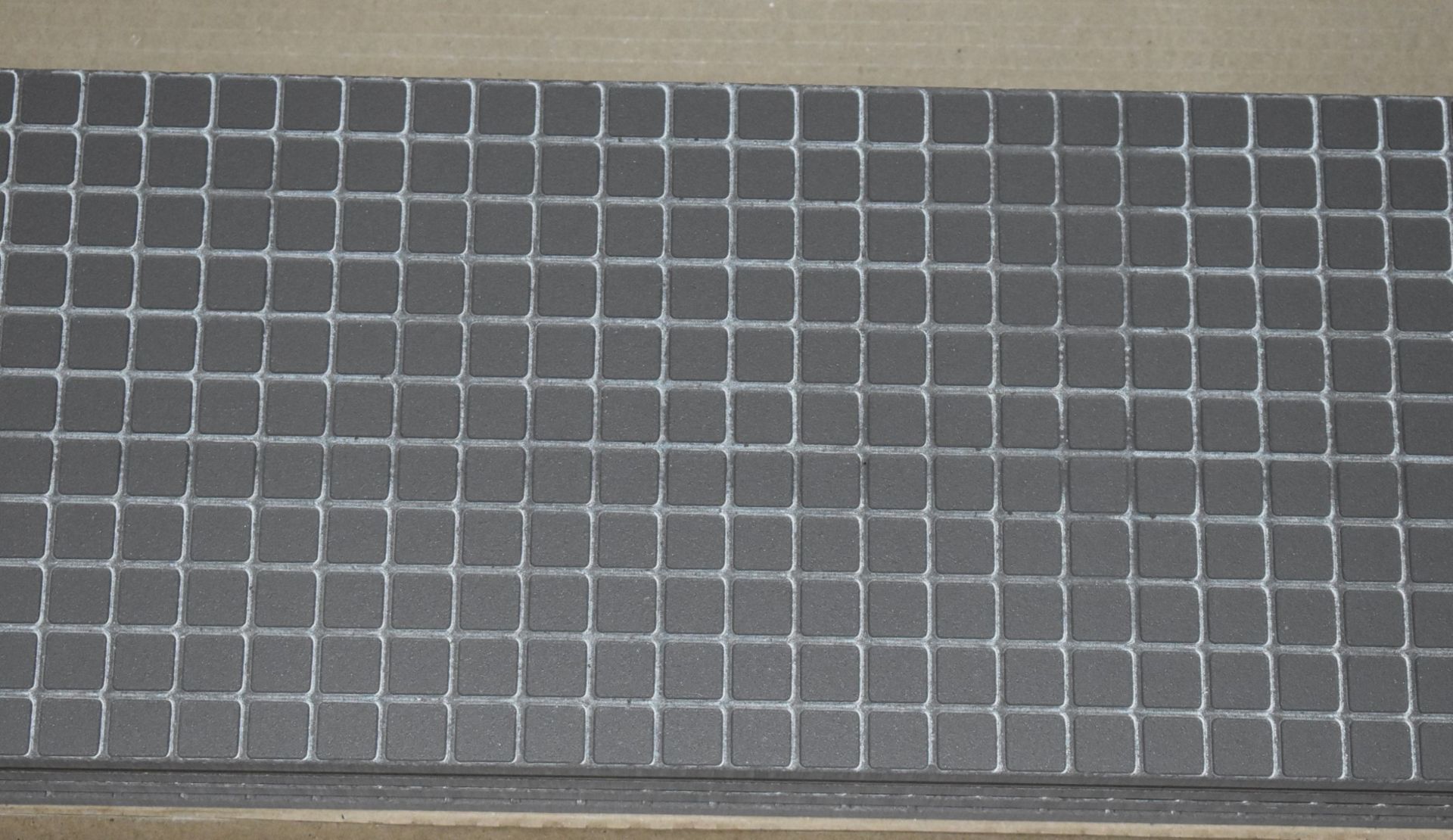 12 x Boxes of RAK Porcelain Floor or Wall Tiles - M Project Wood Design in Dark Grey - 19.5 x 120 cm - Image 6 of 8