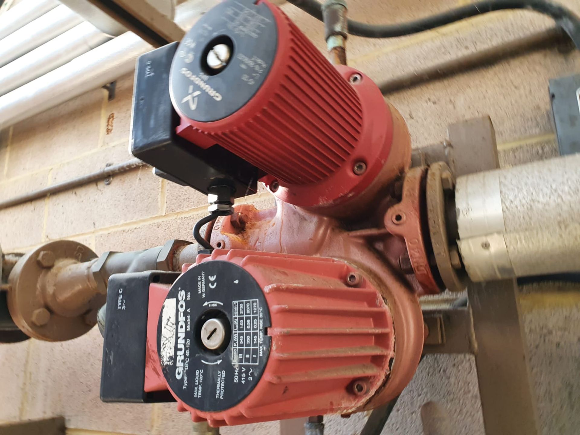 Contents of School Boiler Room - Includes 3 x Regency GBS Series 2 Boilers, Water Tanks, Grundfos - Image 17 of 29