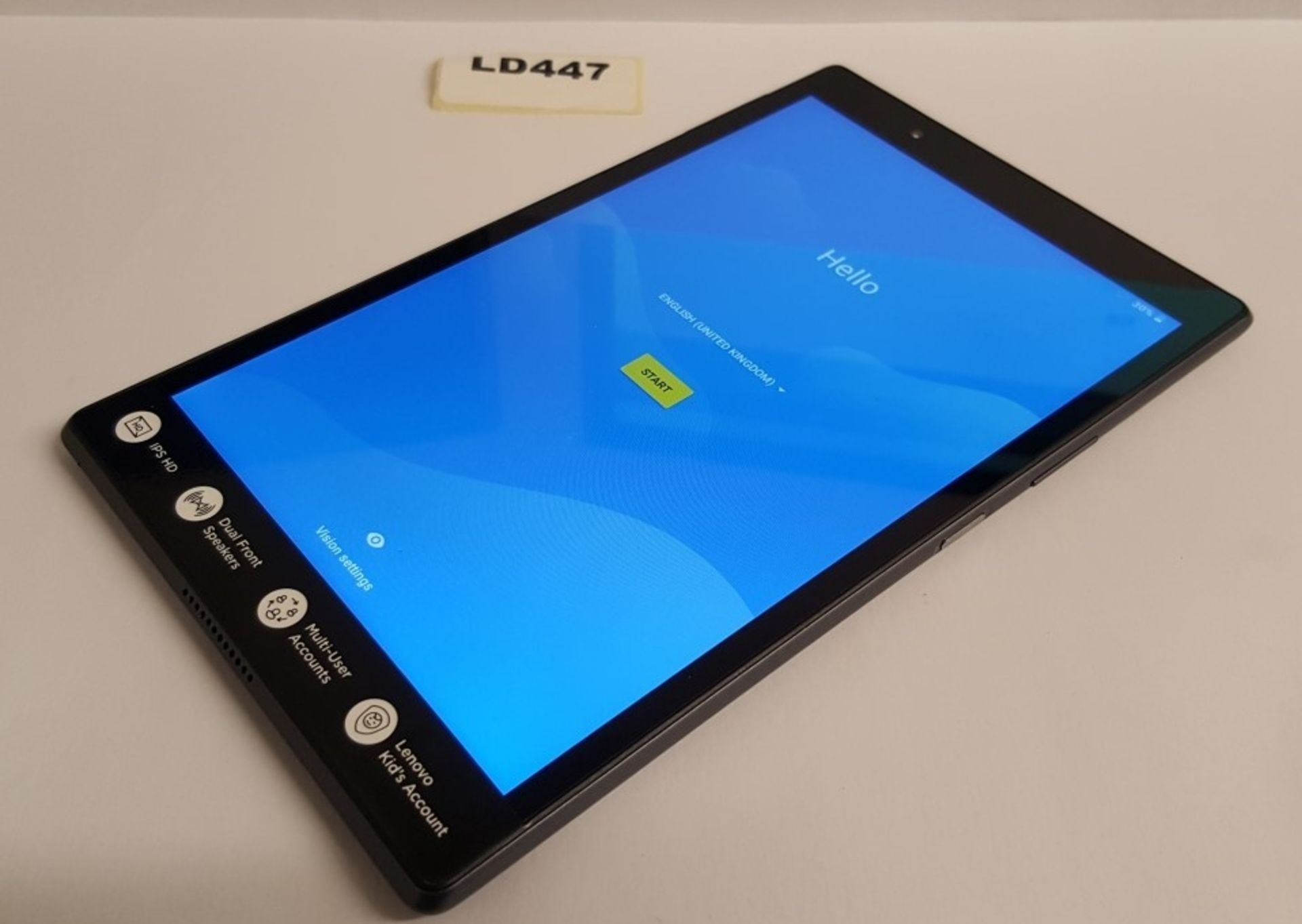 1 x LENOVO Tab4 8 Tablet - 16 GB, 2 GB RAM, 8.0 ", Slate Black (tb-8504f) - Ref LD447 - Image 2 of 4