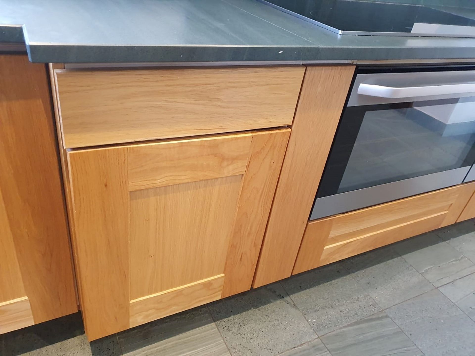 1 x Solid Oak Fitted Kitchen With Intergrated Miele Appliancess - CL487 - Location: Wigan *NO VAT* - Image 28 of 82