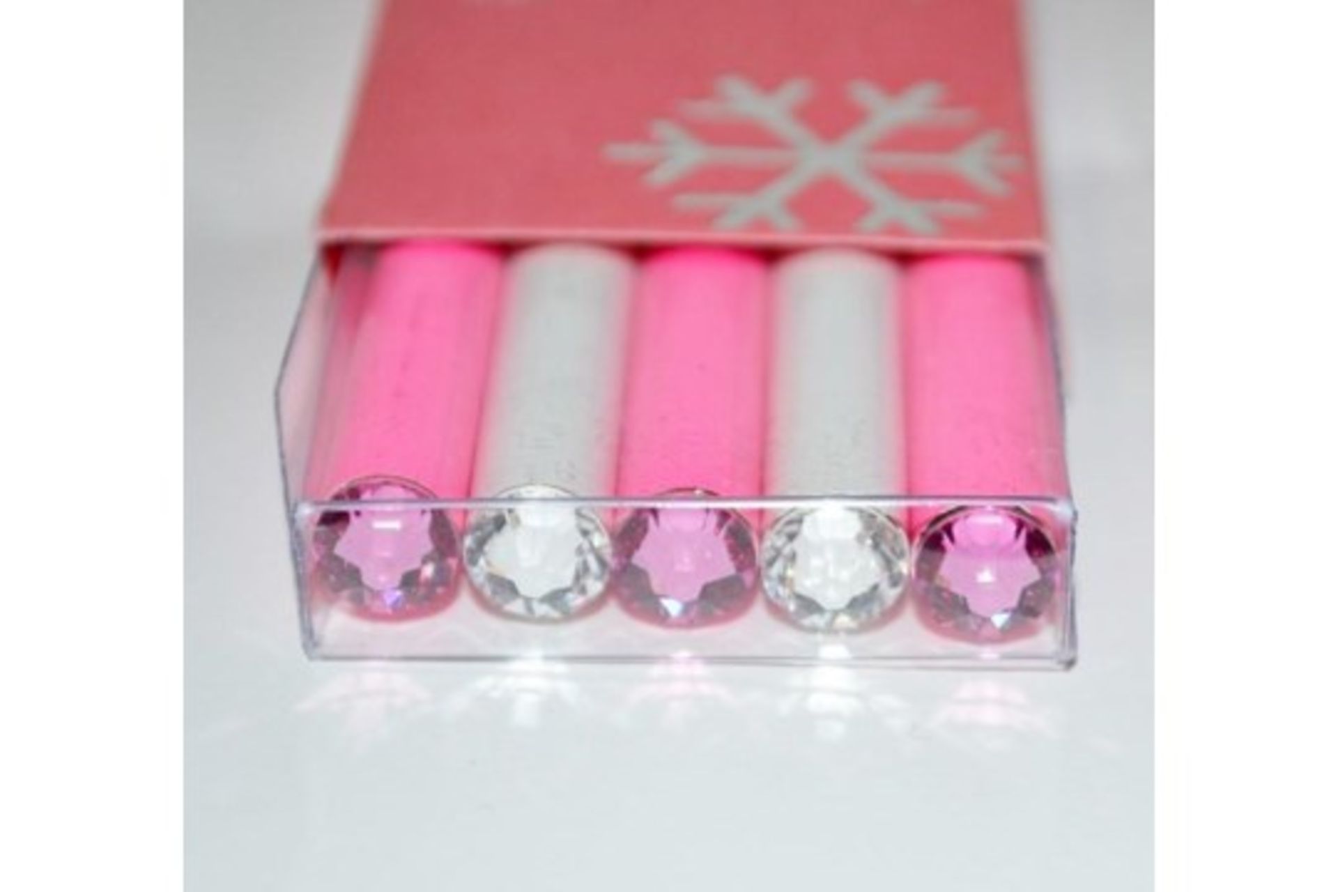 10 x ICE London Christmas Pencil Sets - Colour: PINK - Made With SWAROVSKI® ELEMENTS - Each Set Cont - Image 4 of 4