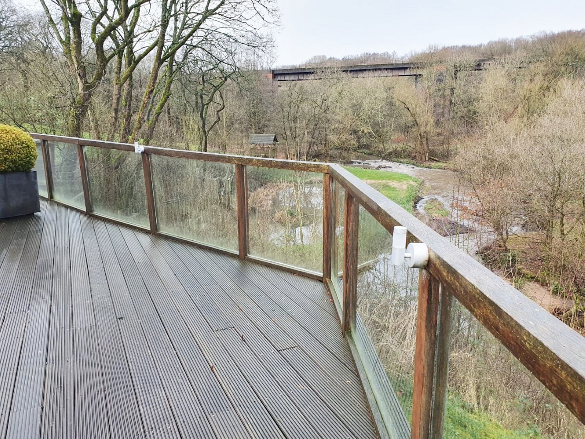 Large Quantity Of Outdoor Timber Decking & Glazed Balustrade - CL487 - Location: Wigan WN1 *NO VAT* - Image 3 of 21