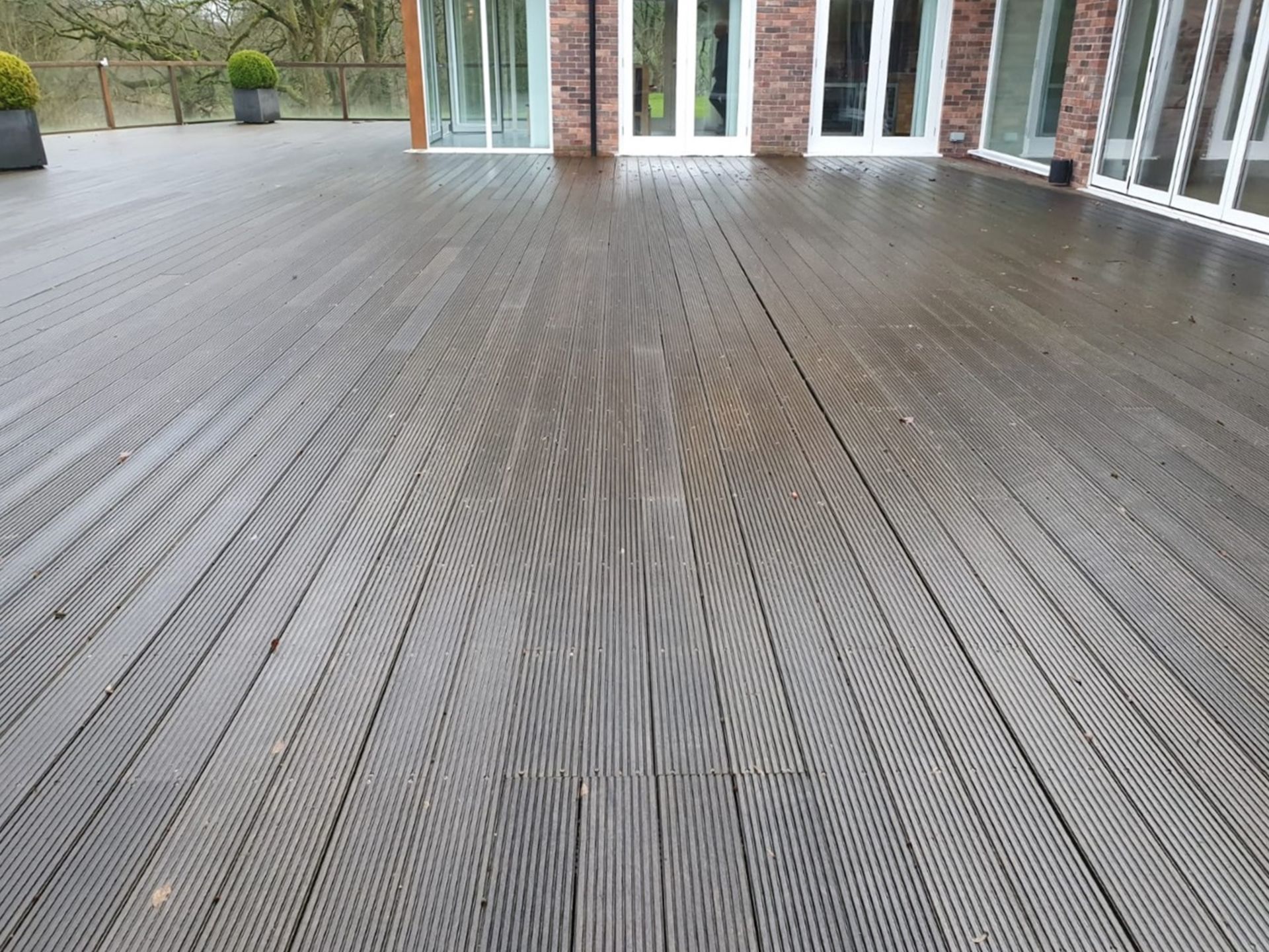 Large Quantity Of Outdoor Timber Decking & Glazed Balustrade - CL487 - Location: Wigan WN1 *NO VAT* - Image 10 of 21