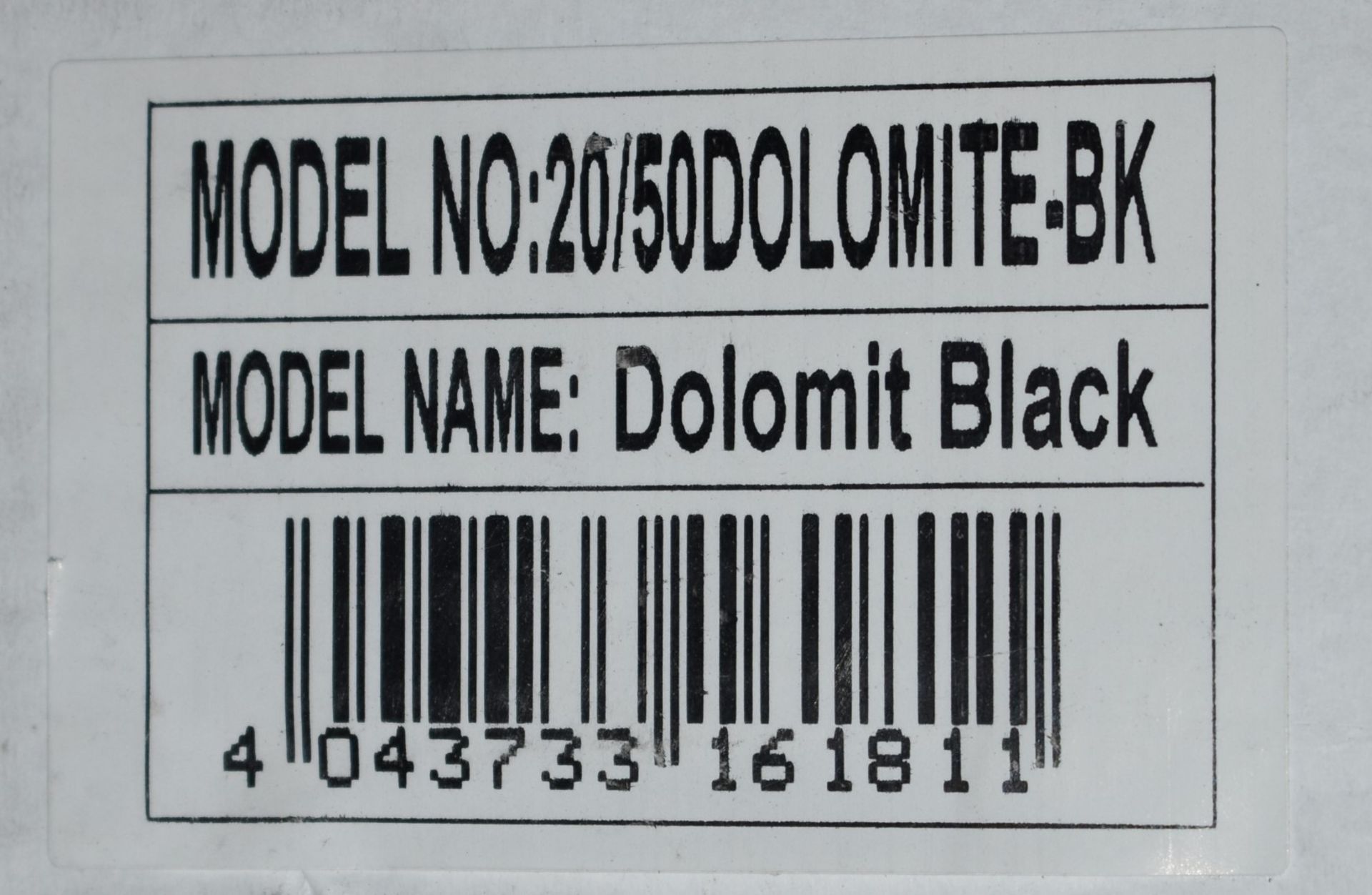 6 x Boxes of RAK Porcelain Floor or Wall Tiles - Dolomit Black - 20 x 50 cm Tiles Covering a Total - Image 5 of 9
