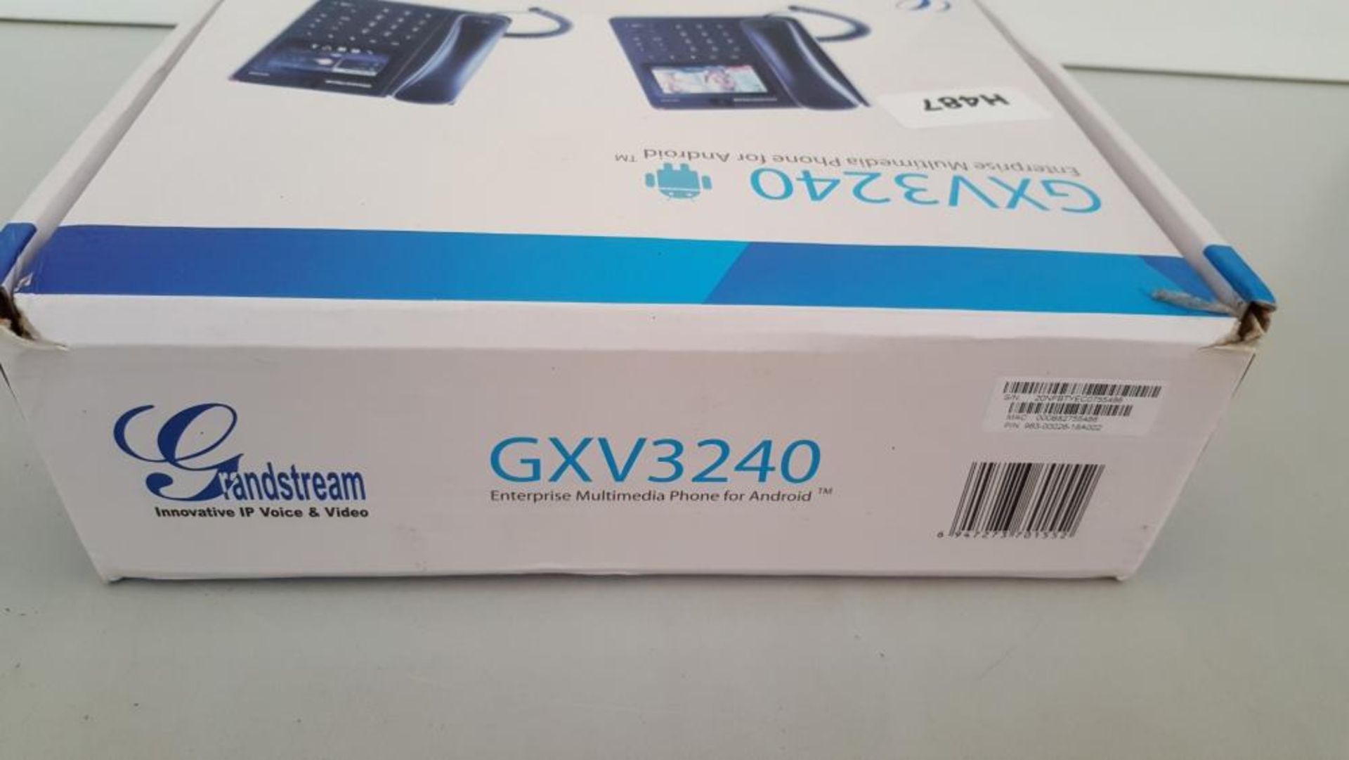 1 x Grandstream GXV3240 Multimedia IP Phone for Android - Ref H487 - CL011 - Location: Altrincham WA - Image 2 of 4