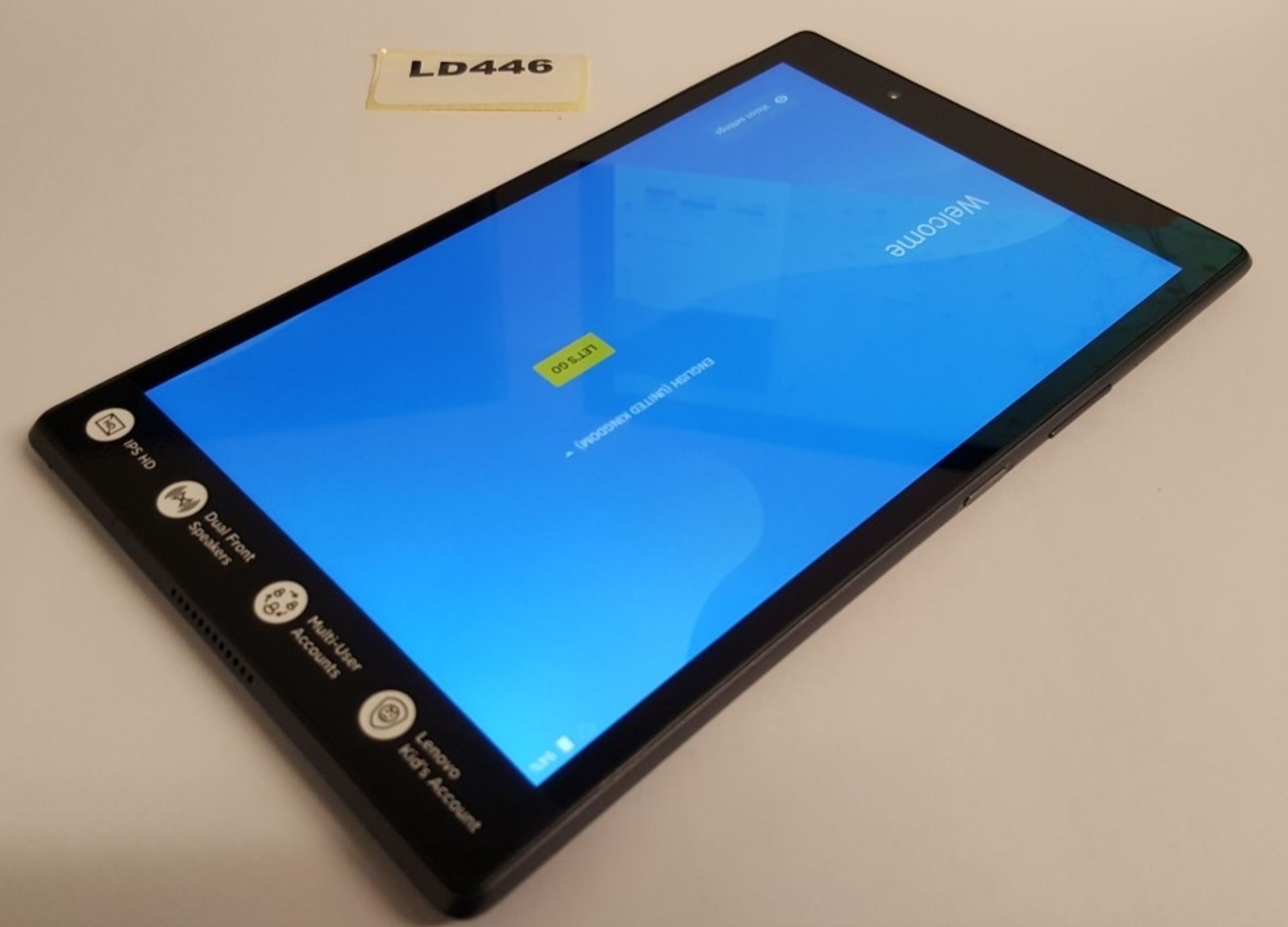 1 x LENOVO Tab4 8 Tablet - 16 GB, 2 GB RAM, 8.0 ", Slate Black (tb-8504f) - Ref LD446 - Image 2 of 3