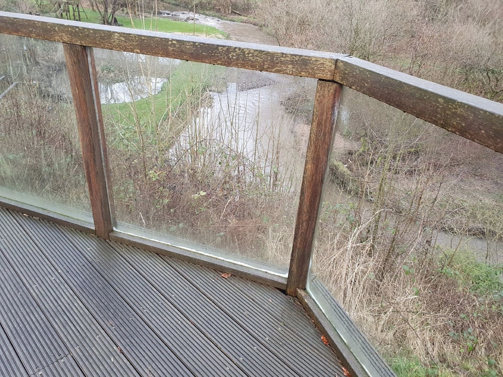 Large Quantity Of Outdoor Timber Decking & Glazed Balustrade - CL487 - Location: Wigan WN1 *NO VAT* - Image 6 of 21