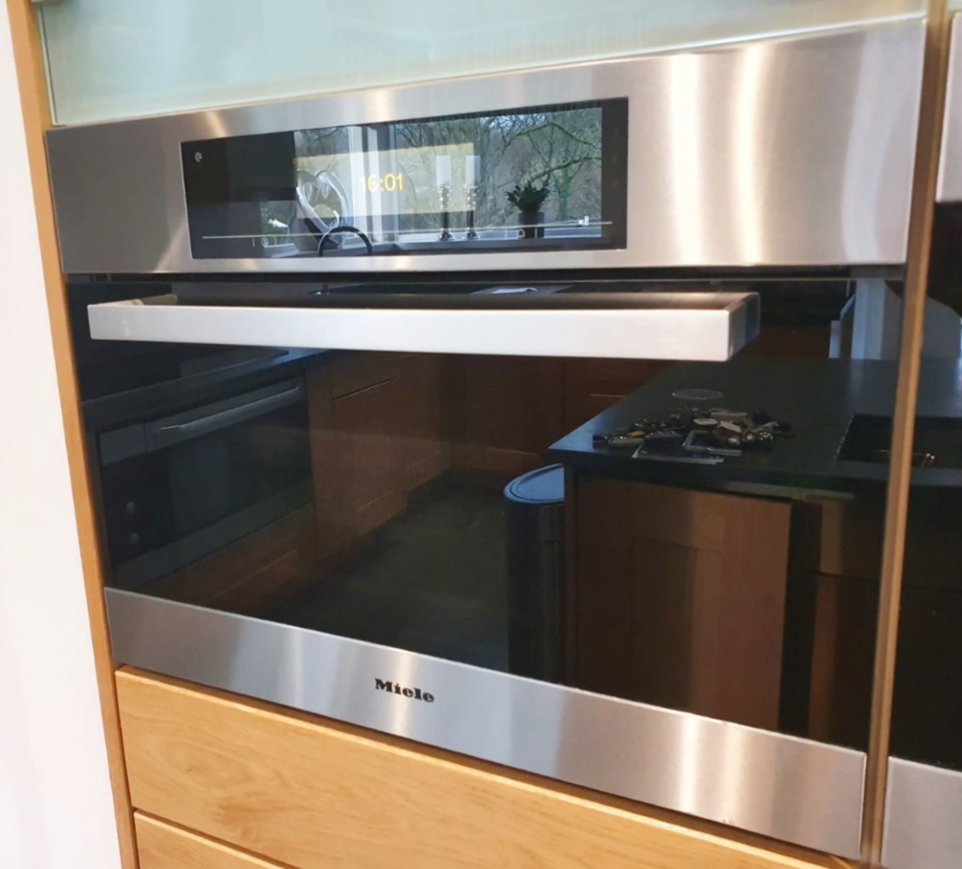 1 x Solid Oak Fitted Kitchen With Intergrated Miele Appliancess - CL487 - Location: Wigan *NO VAT* - Image 66 of 82