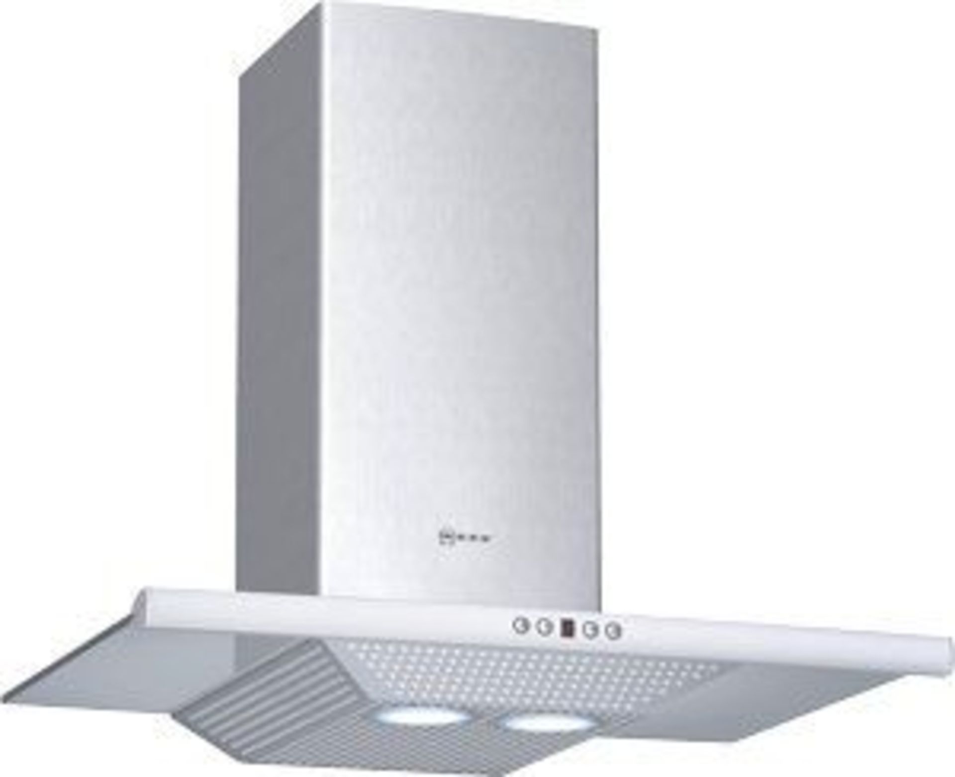 1 x Neff 70cm Kitchen Extractor Hood - Glass and Steel Design With 3 Speeds - Unused - CL011 - Ref