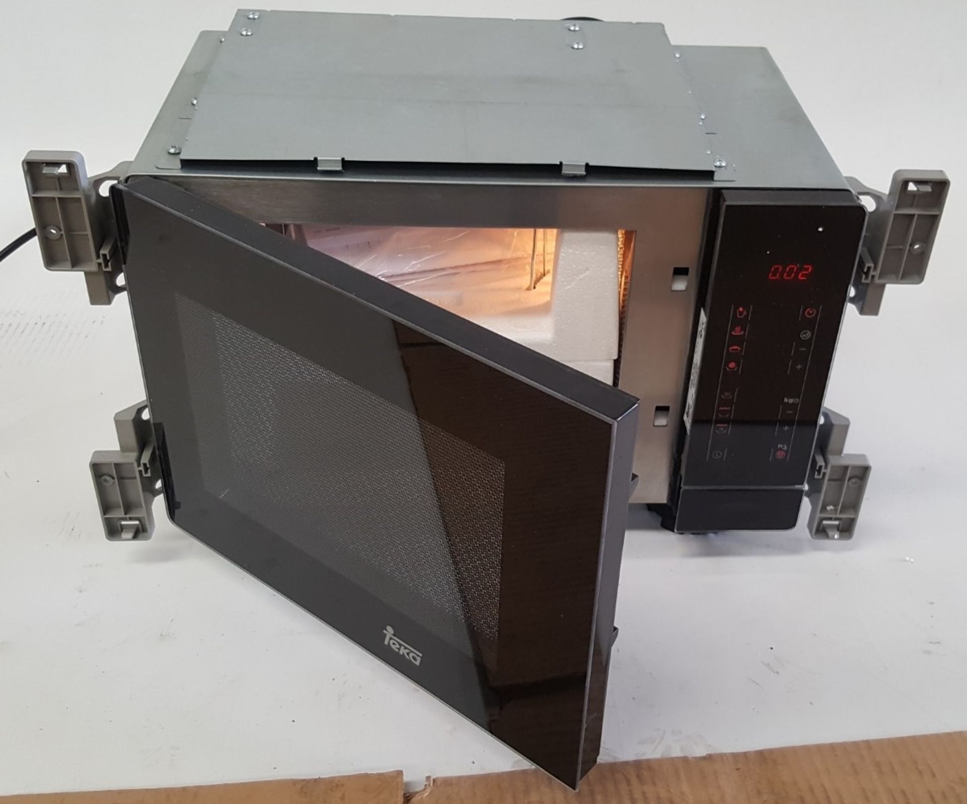 1 x Teka MWL 20 BIT Built-in Microwave (H32/L50/W30CM) - Ref BY158 WF2 - CL011 - Location: Altrincha - Image 5 of 5