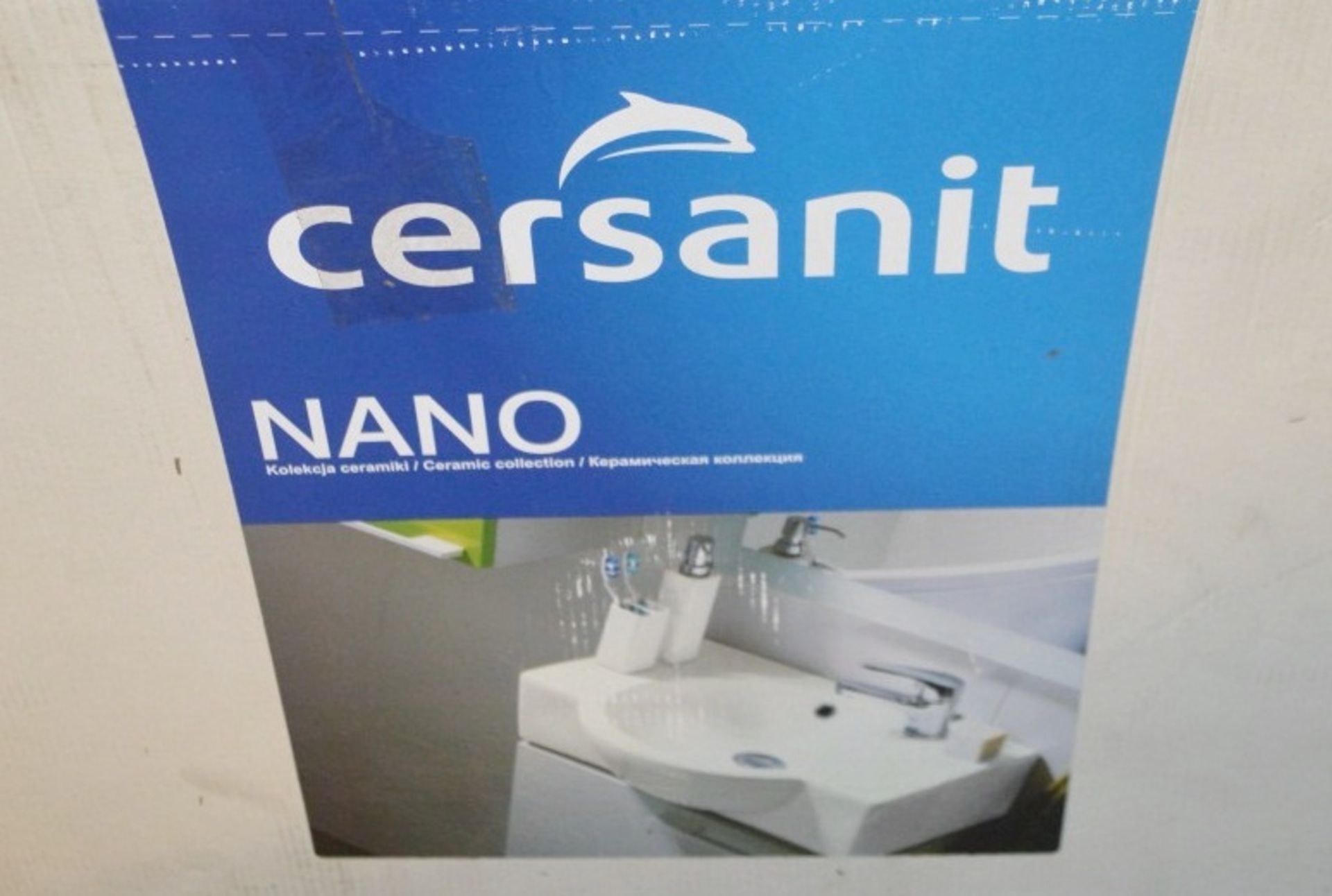 1 x Cersanit Splendor Sit-On Basin - Unused Boxed Stock - £1 Start, No Reserve - CL406 - Image 3 of 3