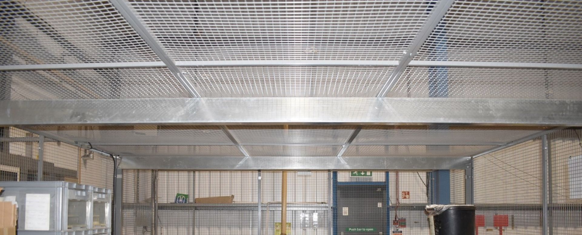 1 x Security Cage Enclosure For Warehouses - Ideal For Storing High-Value Stock or Hazardous Goods - - Image 11 of 12