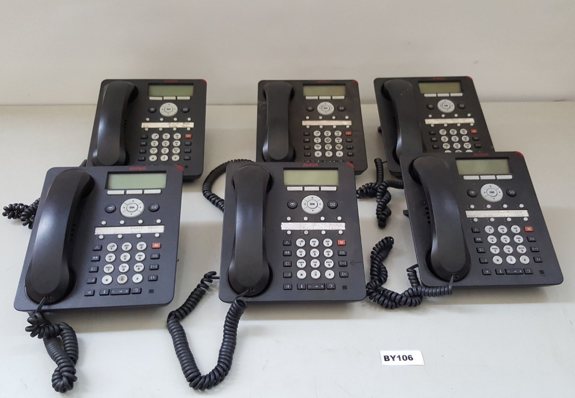 6 x Avaya 1408 Digital Office Phones - 700504841 - Ref BY106