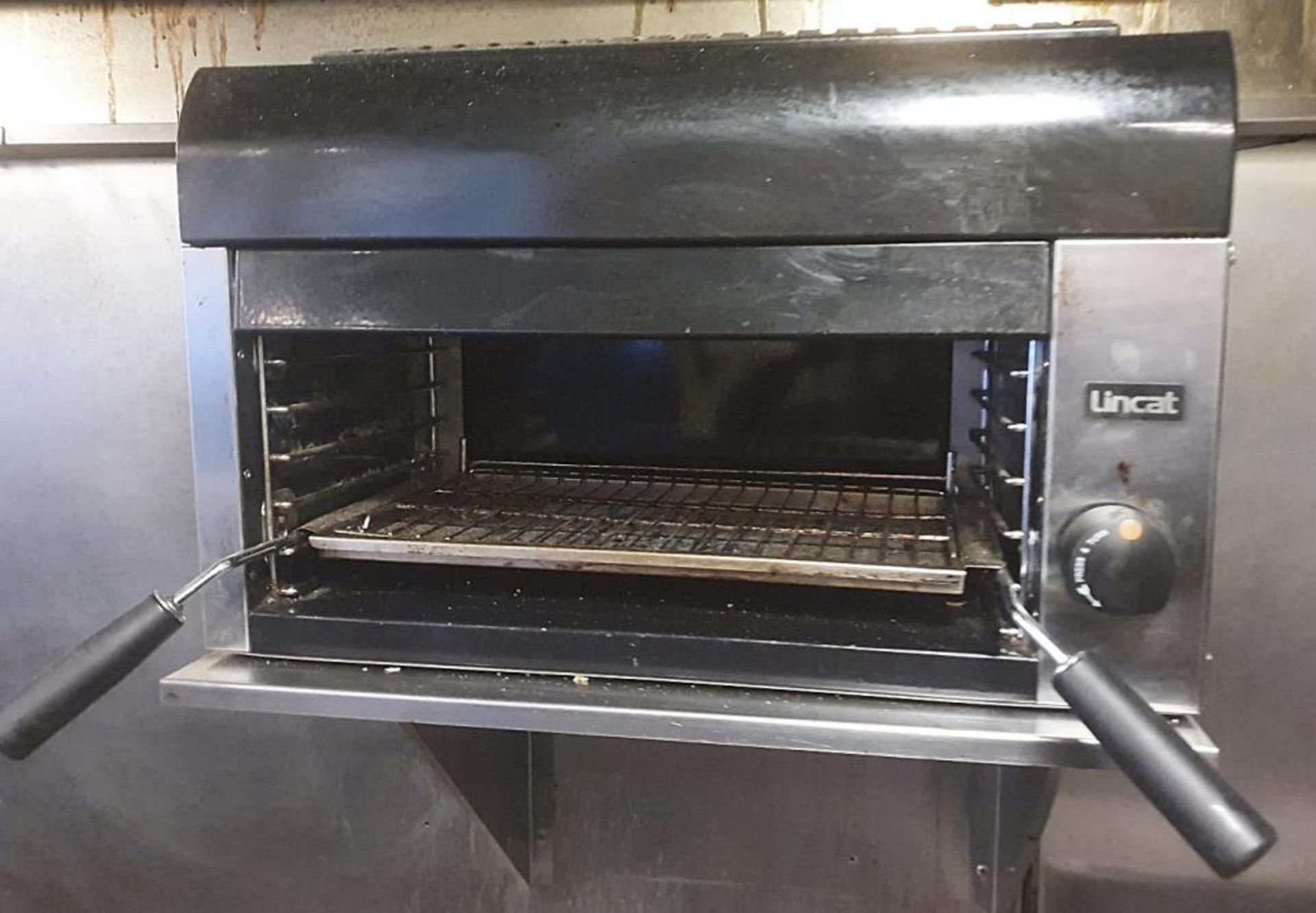 1 x LINCAT Silverlink Commercial Stainless Steel Gas Salamander Grill - Dimensions: 60 x 37 x H37cm - Bild 2 aus 2