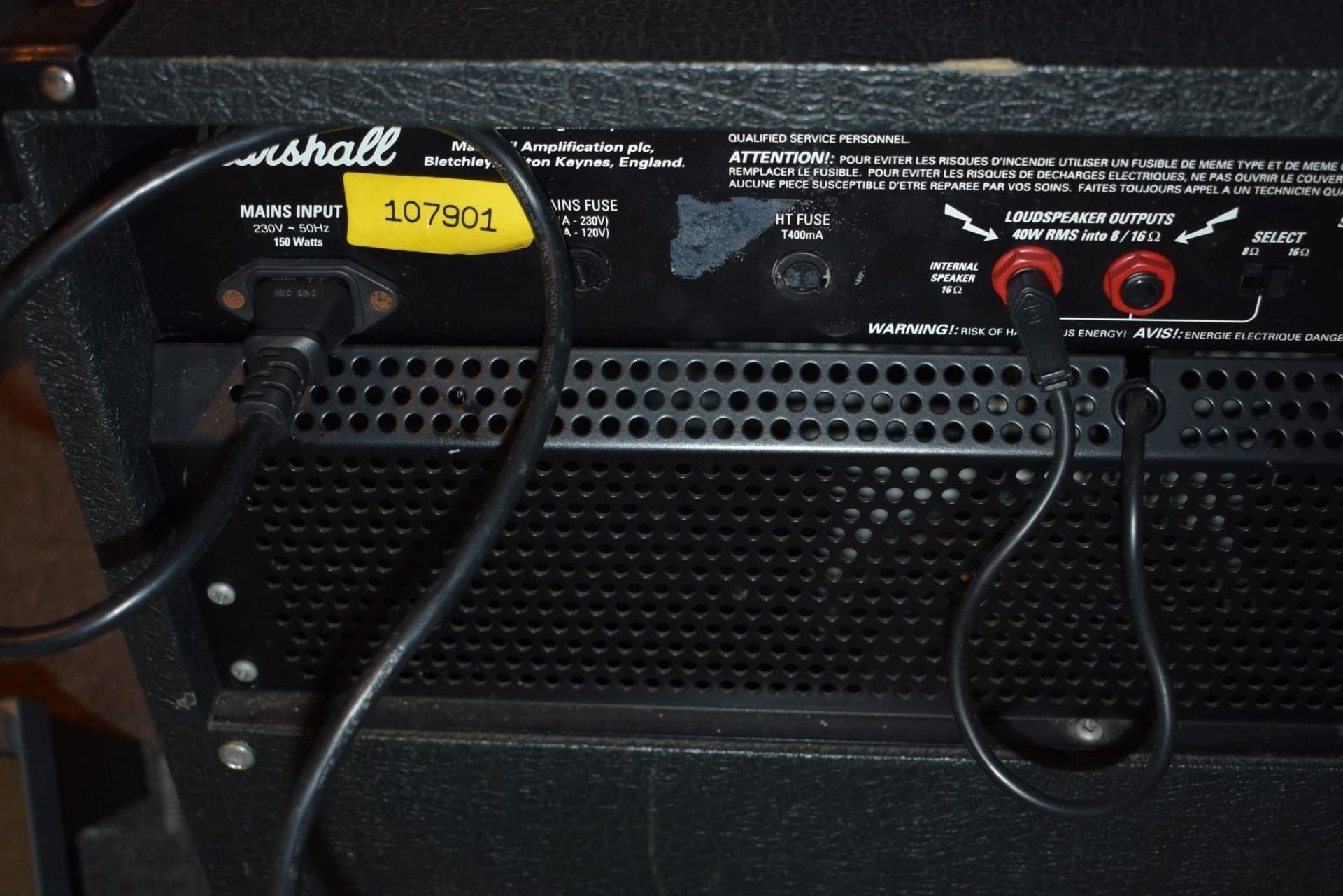 1 x Marshall JCM 2000 DSL 401 Combo Valve Guitar Amplifier - CL010 - Location: Altrincham WA14 - - Image 7 of 9