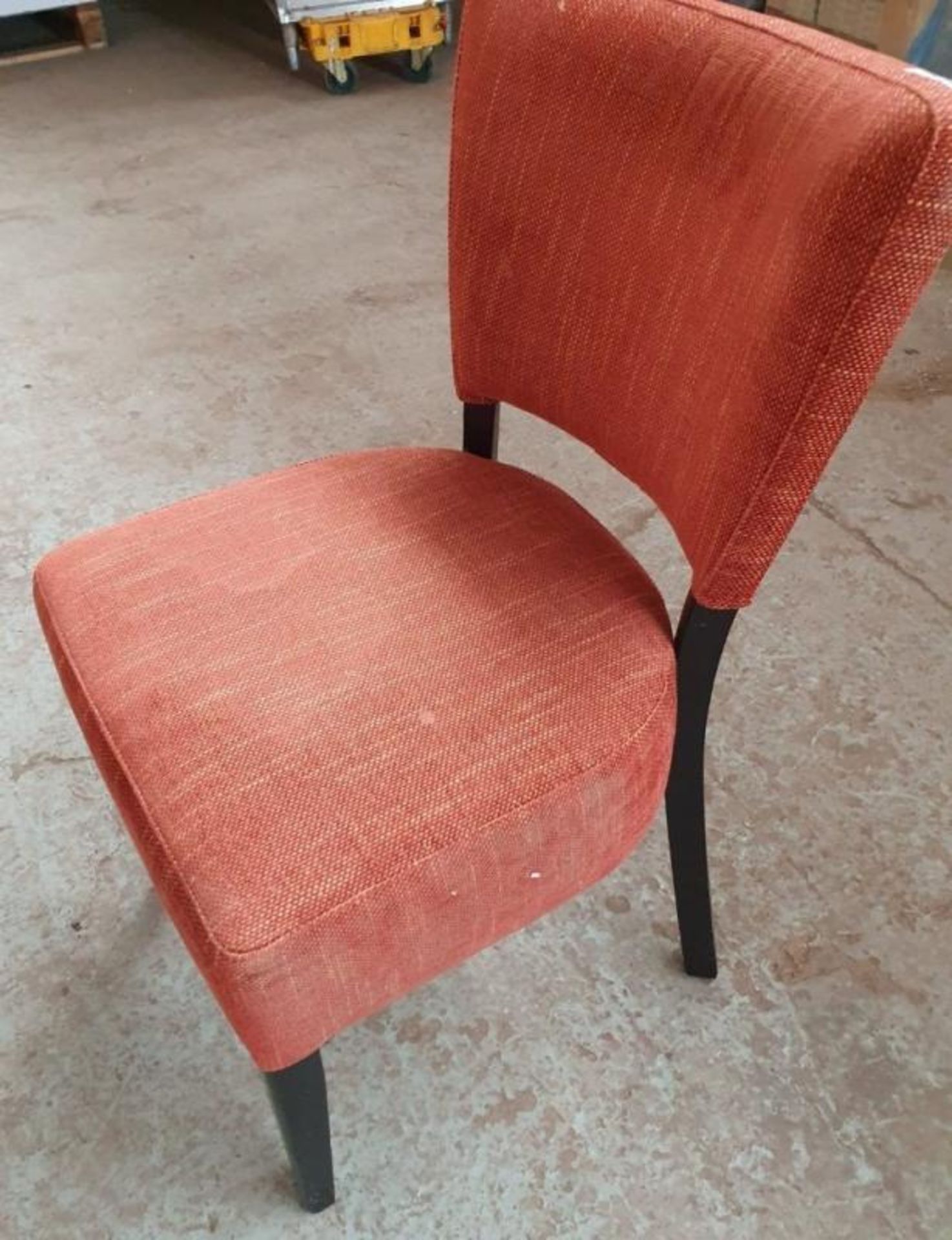 1 x Chair Upholstered in Salmon Fabric *£1 Start, No Reserve* - Image 4 of 4