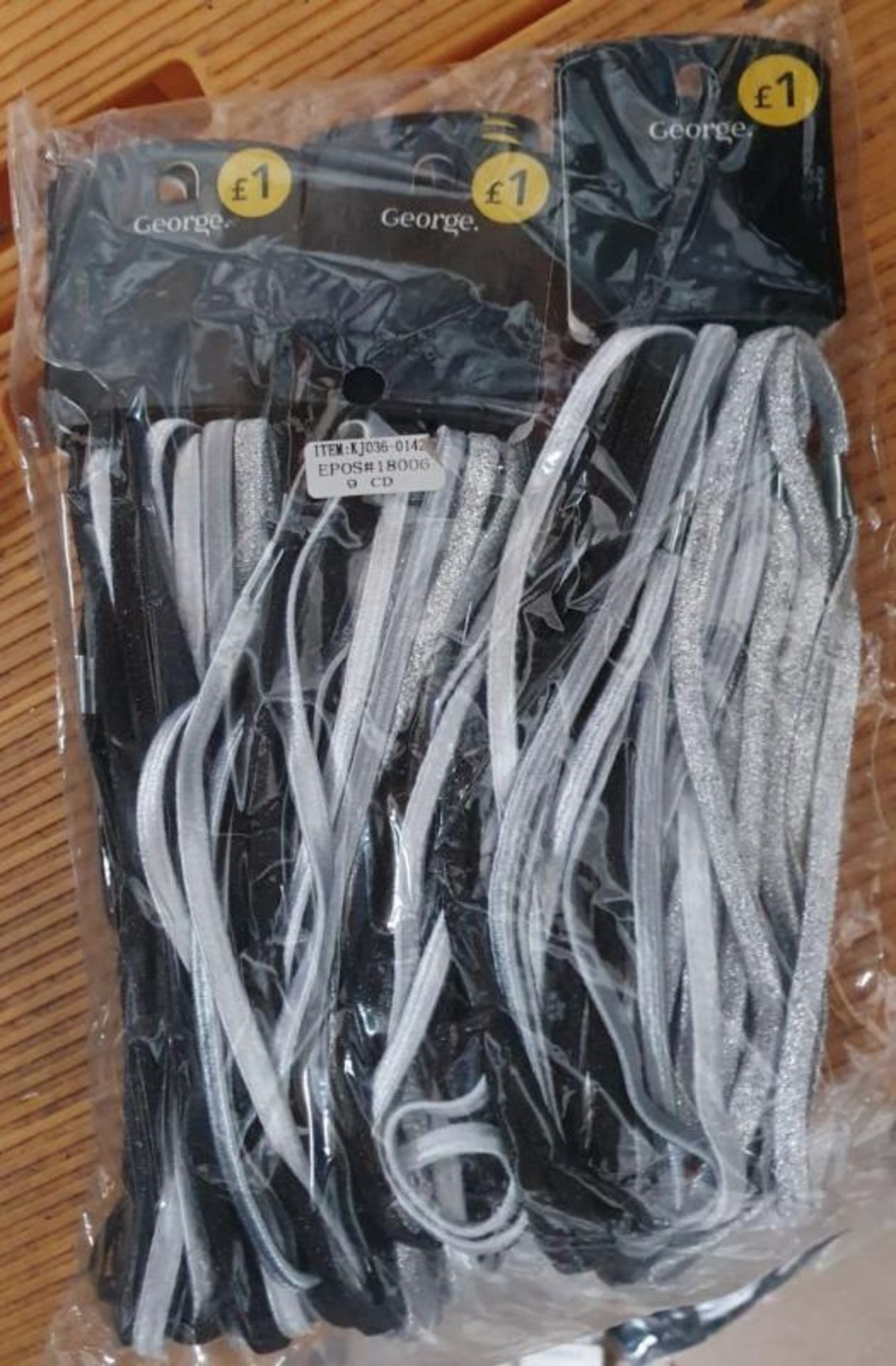 Approx. 150 x Branded Packets Of Large Elasticated Hairbands - Unused Boxed Stock - Low Start, No Re