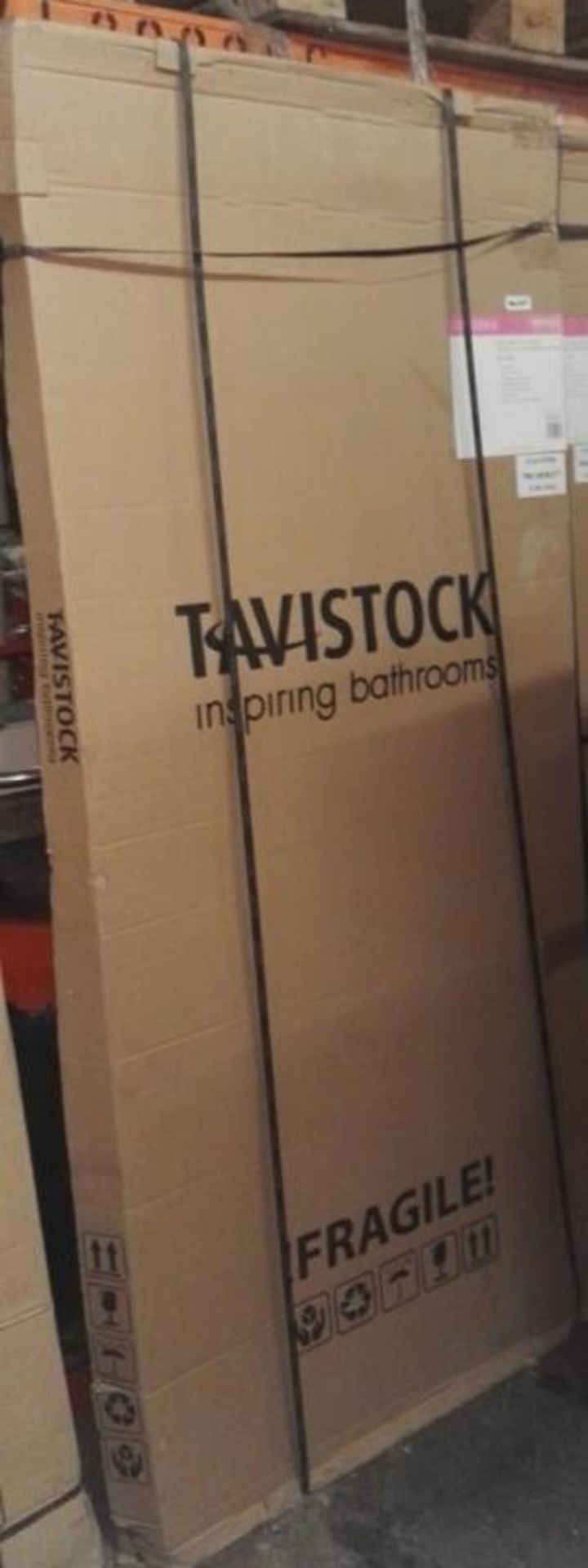 1 x Tavistock 'OXYGEN 8' Side Panel - Dimensions: 900 x 1950 - Ref: ma357A - New / Boxed Stock - CL0