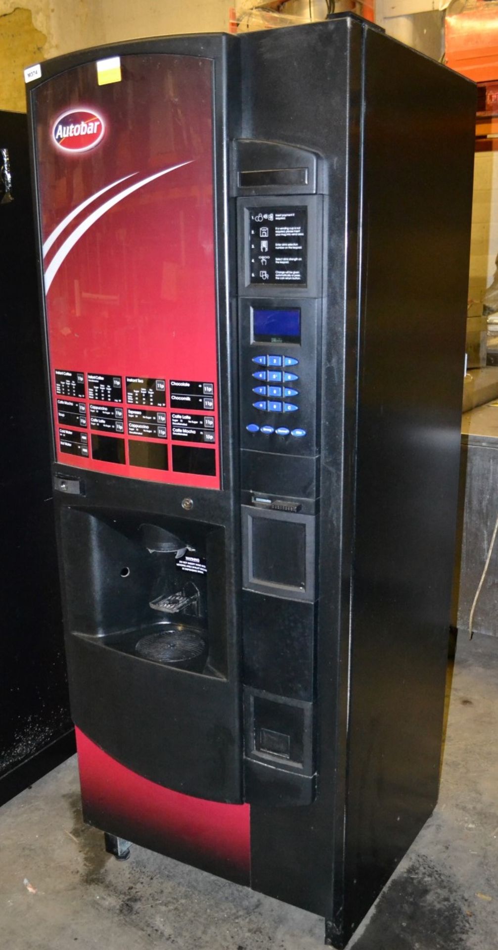 1 x Crane "Evolution" Hot Beverage Drinks Vending Machine - Year: 2011 *Read Description*