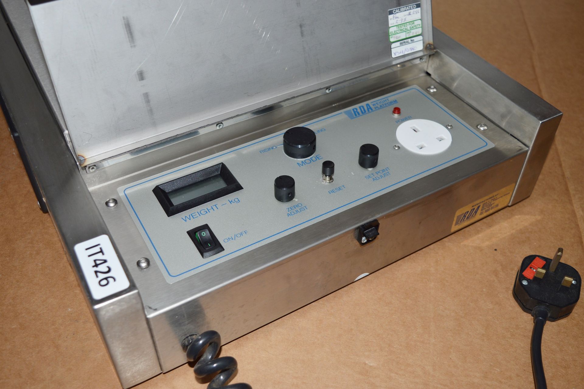 1 x RDA Professional Weight Platform Scale - CL011 - Designed For Refilling Refrigerant Cylinders, - Image 9 of 12