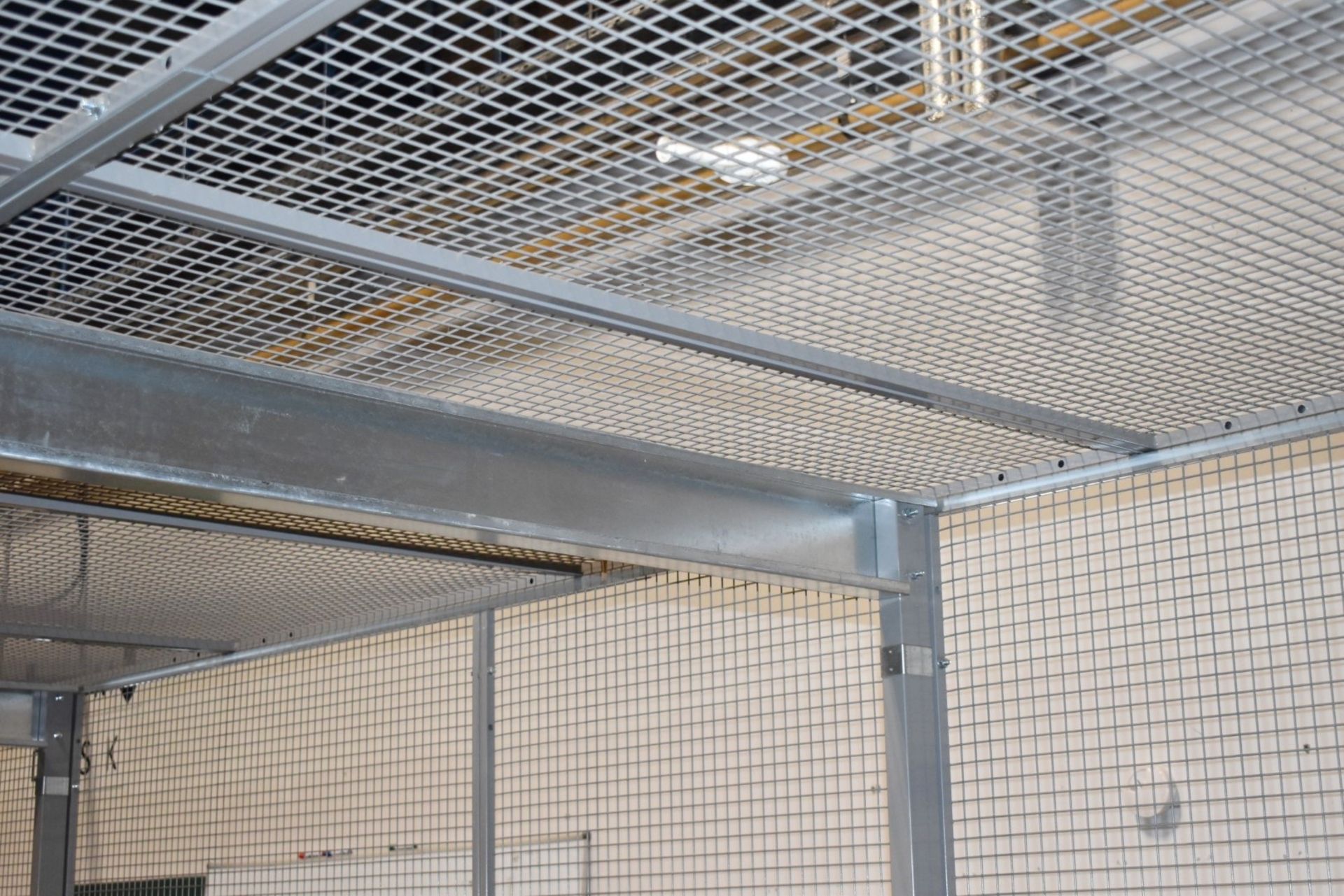 1 x Security Cage Enclosure For Warehouses - Ideal For Storing High-Value Stock or Hazardous Goods - - Image 9 of 12