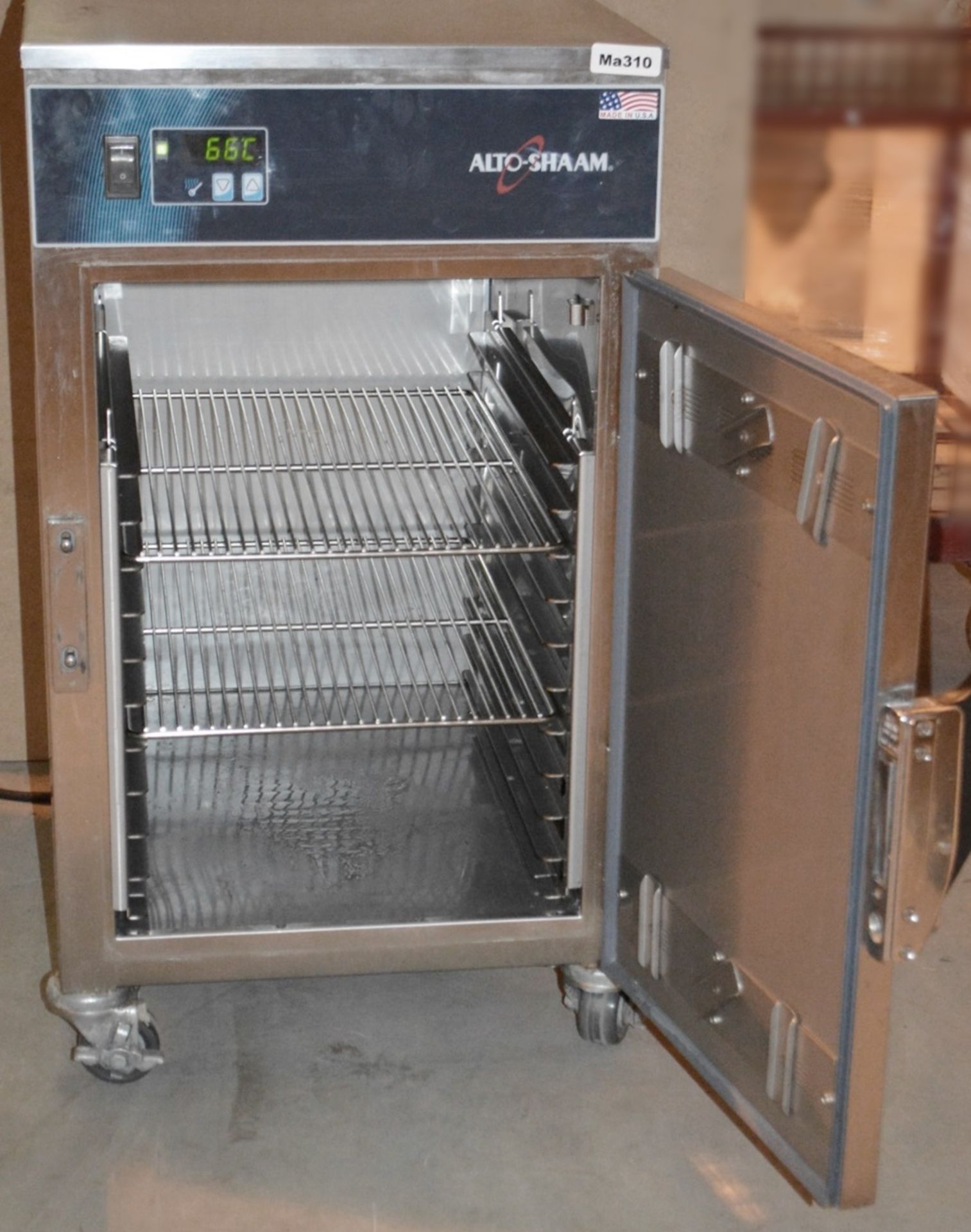 1 x Alto-Shaam 18kg Holding Cabinet - 500-S - Dimensions: W45 X D56 X H89cm - Used, Recently Removed