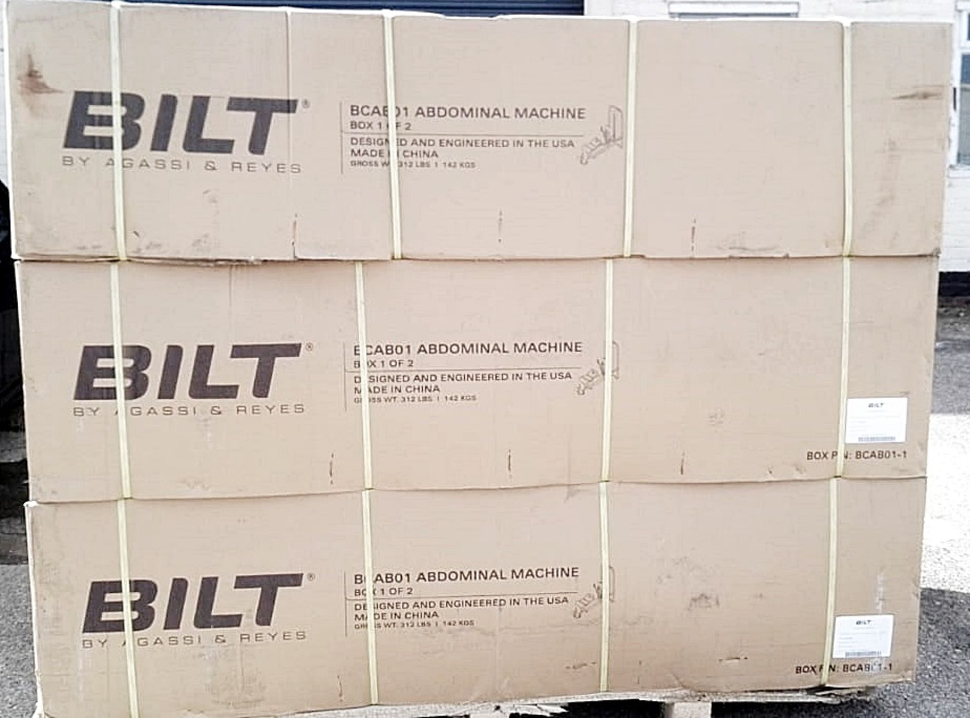 1 x BILT Abdominal Commercial Gym Machine By Agassi & Reyes - BCAB01 - New / Boxed Stock - Image 7 of 8