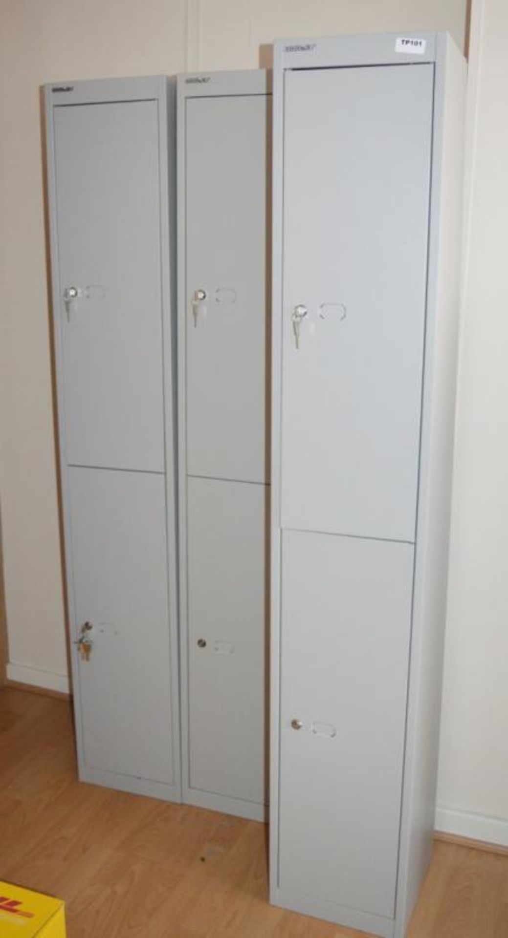 3 x Bisley Staff Locker Units - Suitable For 6 Members of Staff - Location: Altrincham WA14