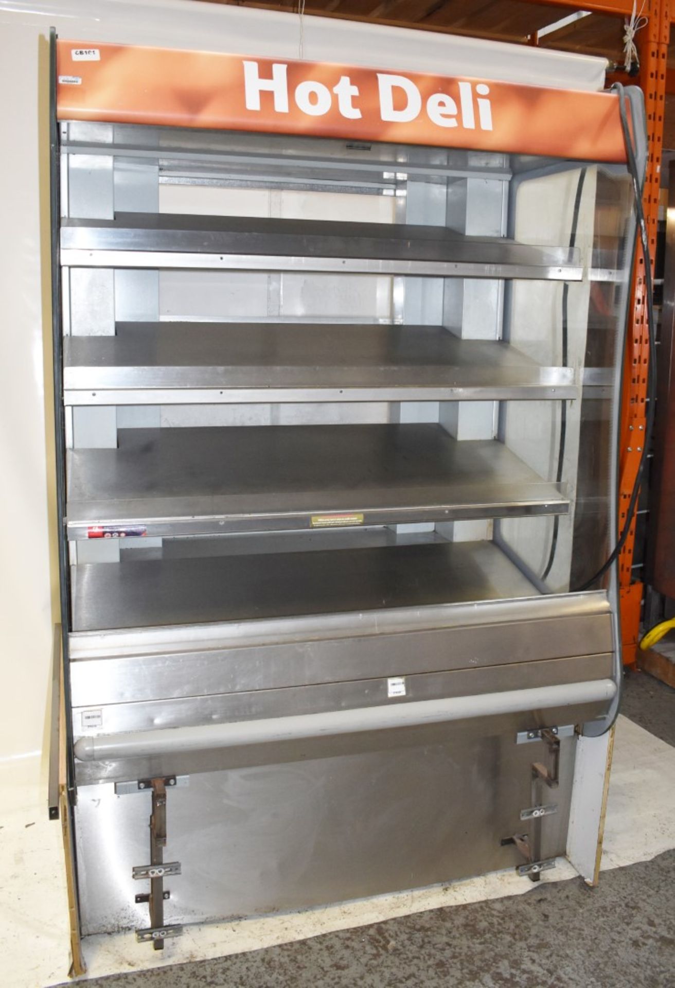 1 x BBQ King BKI MHC4 Hot Multi-tier Display Case/Heated Merchandiser Display Unit With Rear - Image 8 of 10