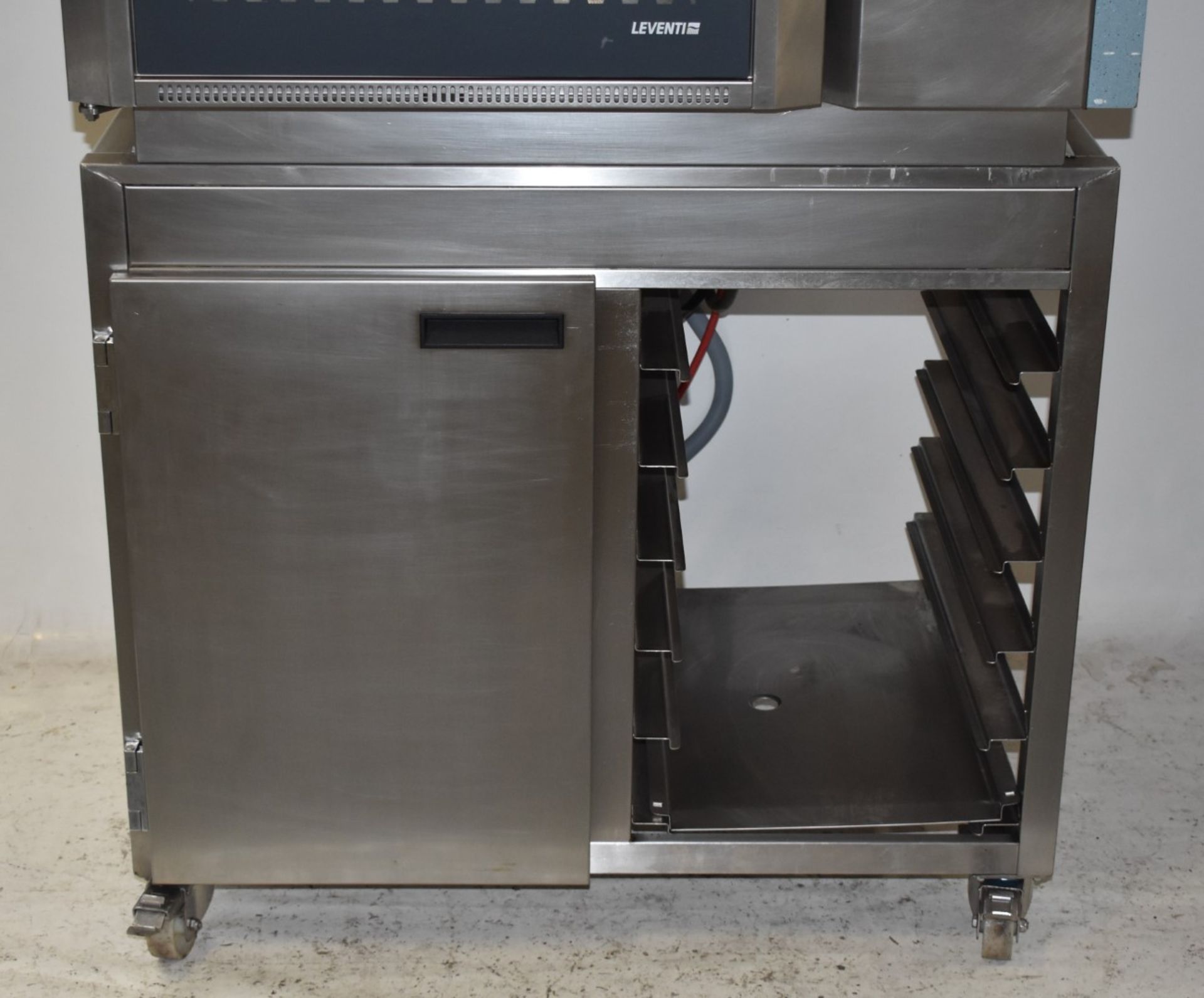 1 x Leventi Combimat Mastermind Steamer Oven - 6 Grid - 3 Phase - Includes Mobile Pedestal Base With - Bild 12 aus 14