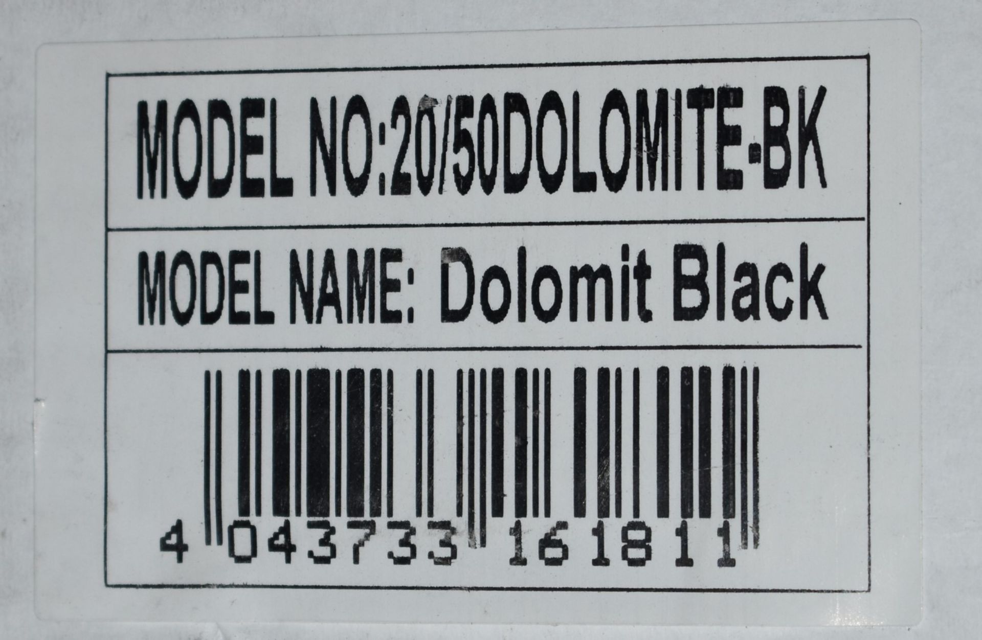 12 x Boxes of RAK Porcelain Floor / Wall Tiles - Dolomite Black - 20x50 cm Tiles - Total of 16.8 m² - Image 4 of 9