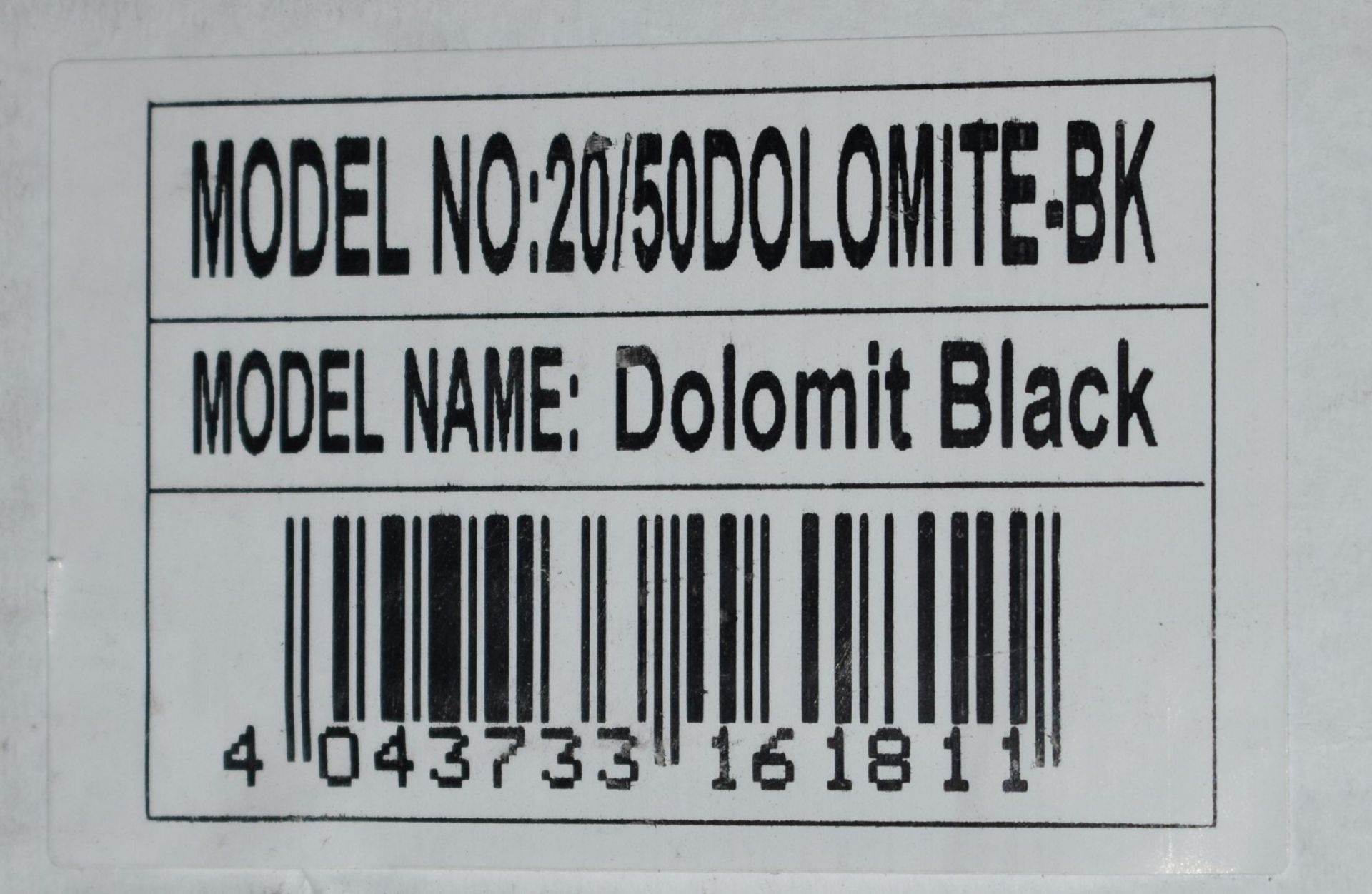 12 x Boxes of RAK Porcelain Floor or Wall Tiles - Dolomit Black - 20 x 50 cm Tiles Covering a - Image 8 of 9