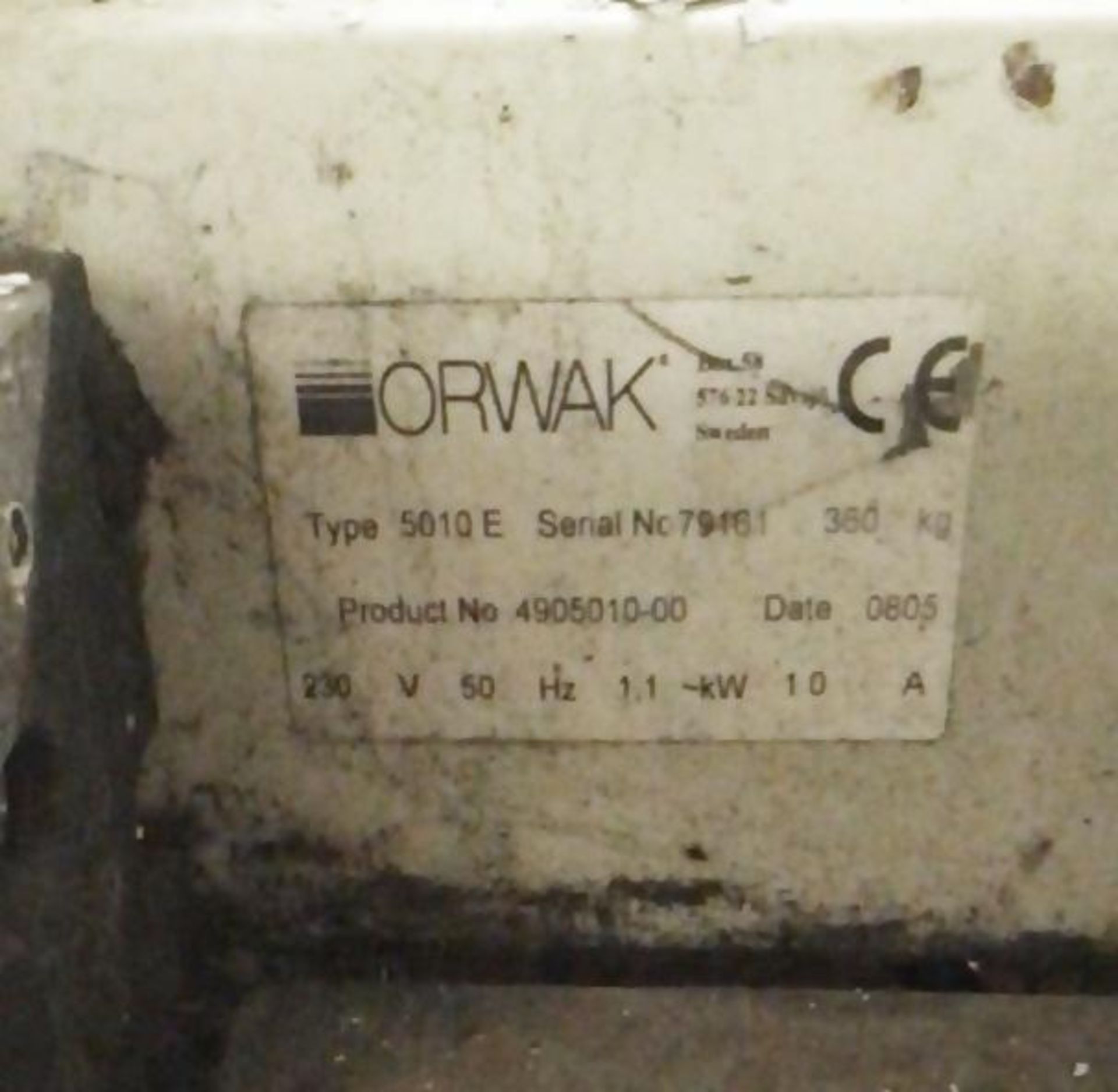 1 x Orwak 5010 Top Loading Baler -  Fully Tested and Working, Very Good Condition - CL011 - Location - Image 2 of 5
