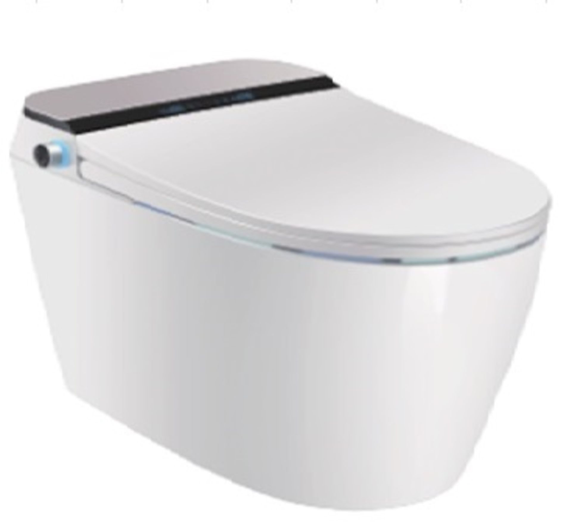 1 x Luxury Electric Smart Back To Wall Bidet Toilet With Remote Control - Latest 2020 Model - Image 2 of 2