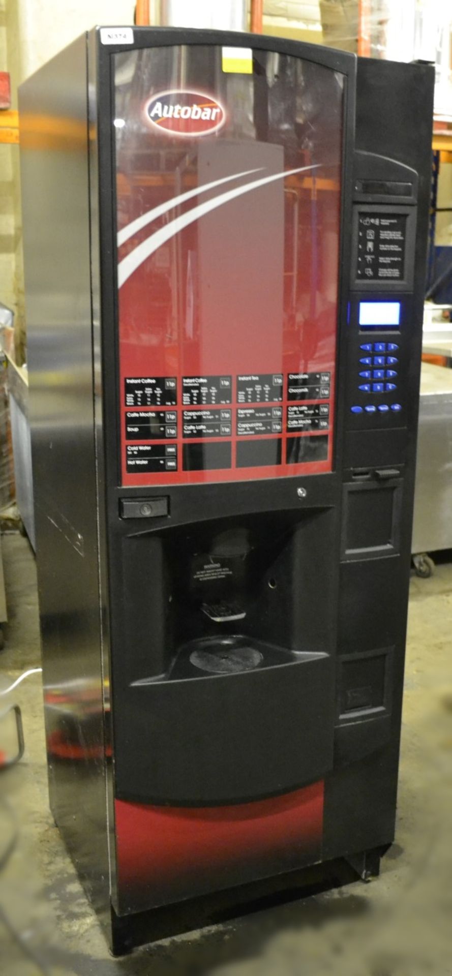 1 x Crane "Evolution" Hot Beverage Drinks Vending Machine - Year: 2011 *Read Description* - Bild 8 aus 12