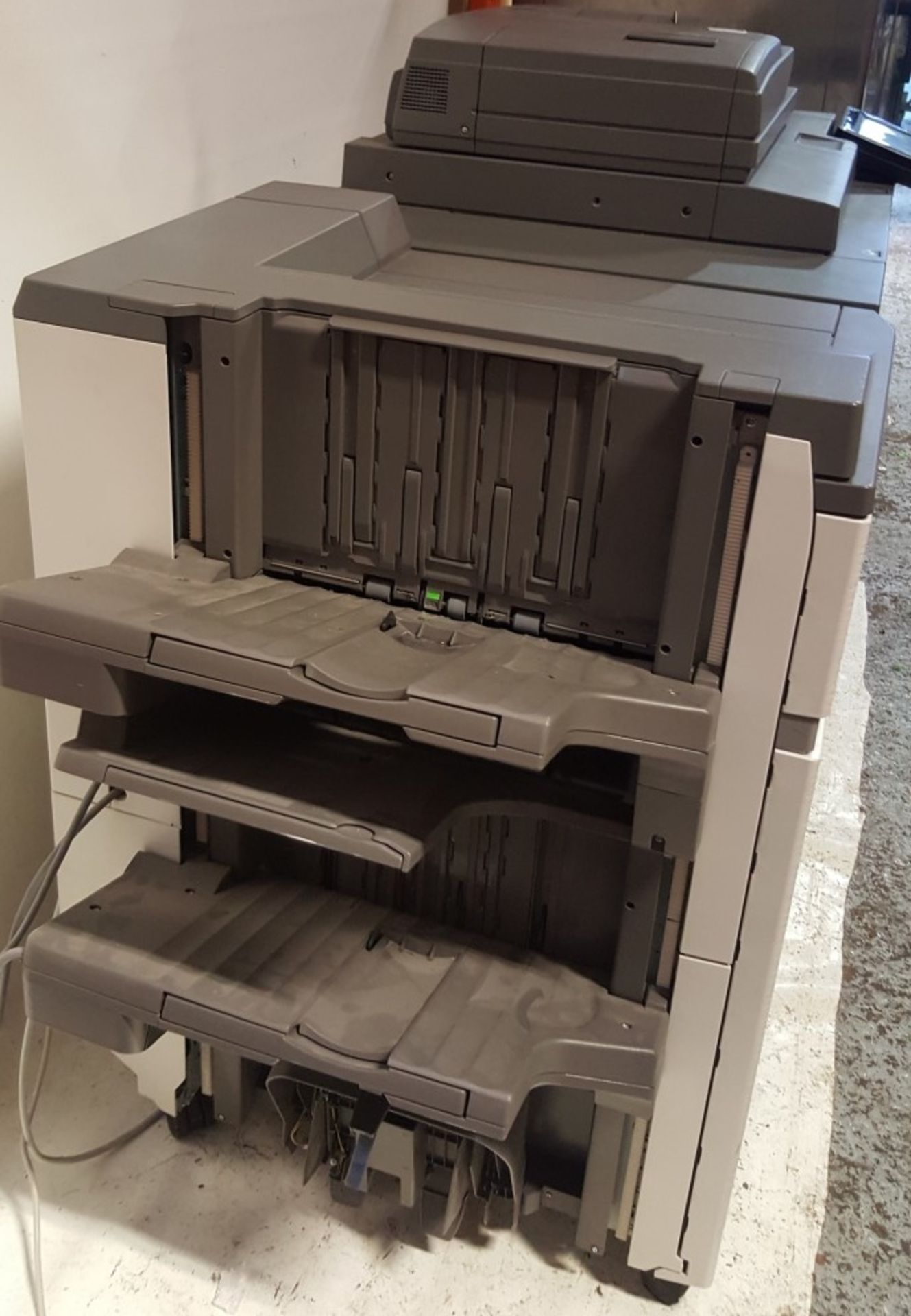 1 x Sharp MX6240N Office Photocopier Printer With Saddle Stitch Finisher & Curl Correction Unit - - Bild 9 aus 9