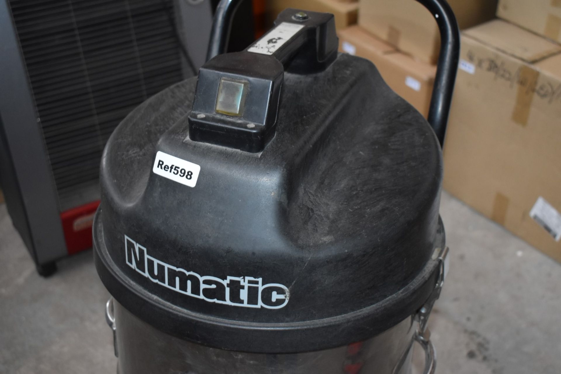 1 x Numatic WVDB750 Battery Powered Wet & Dry Vacuum Cleaner With Stainless Steel Body - Bild 2 aus 7