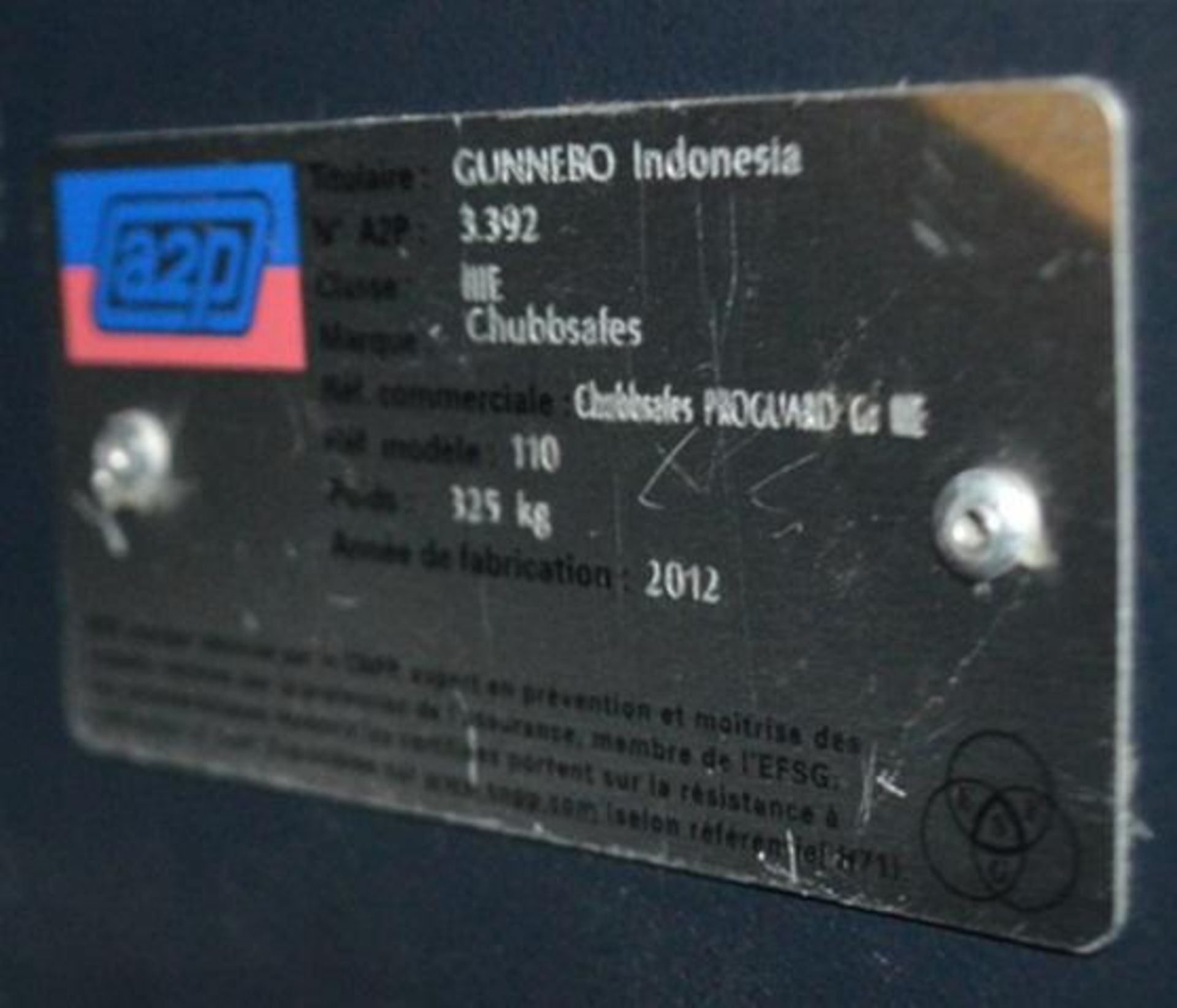 1 x Chubbsafes ProGuard 110K Grade 3 Safe - Unlocked With Electronic Keypad - H151 x W66 x D65 cms - - Image 6 of 6
