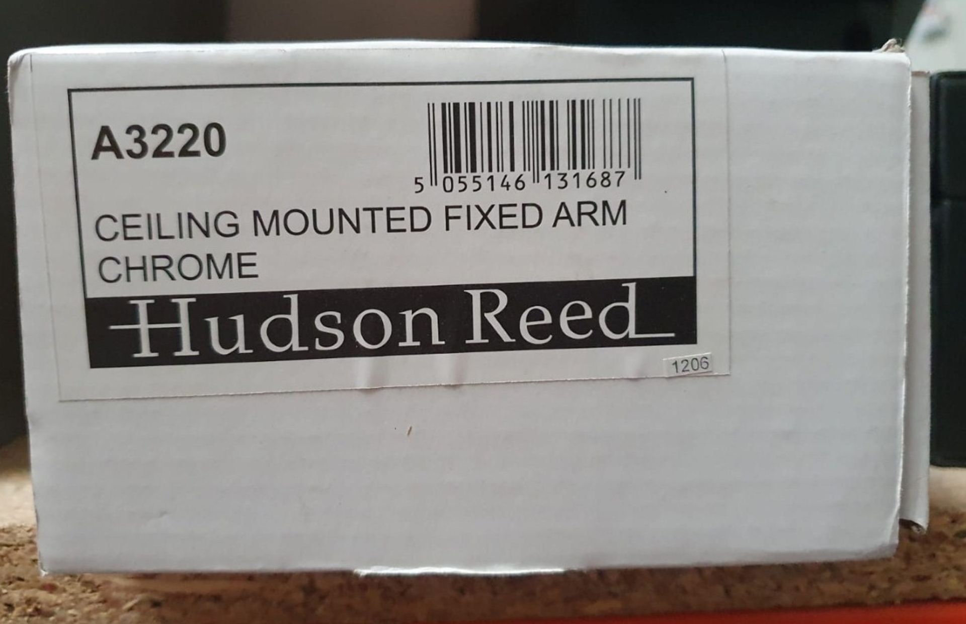 1 x Hudson Reed Round Ceiling Mounted Fixed Shower Arm (A3220) *Imcomplete*