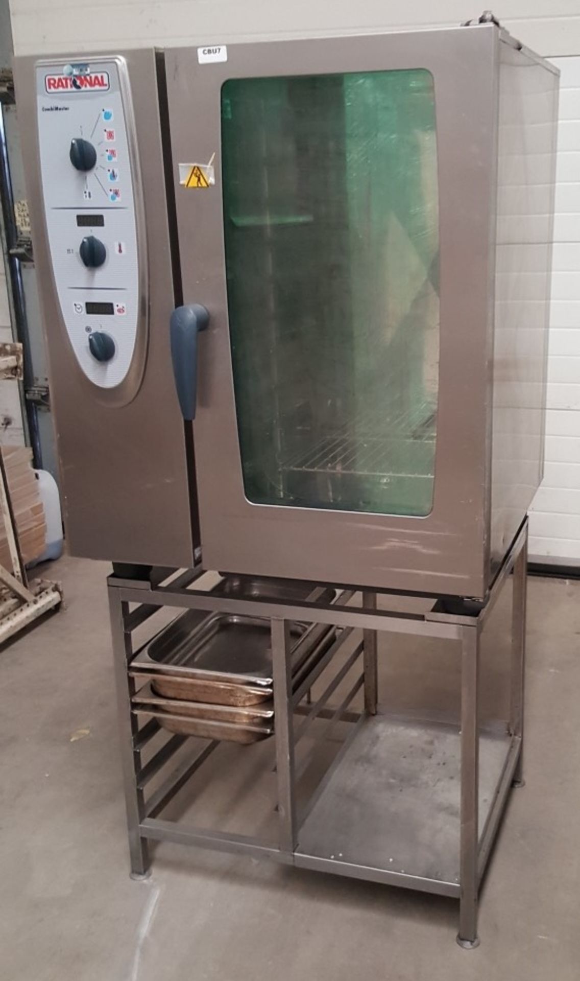 1 x RATIONAL CM101 COMBIMASTER 10 TRAY ELECTRIC COMBI OVEN - CL455 - Ref CBU7 - Image 2 of 12