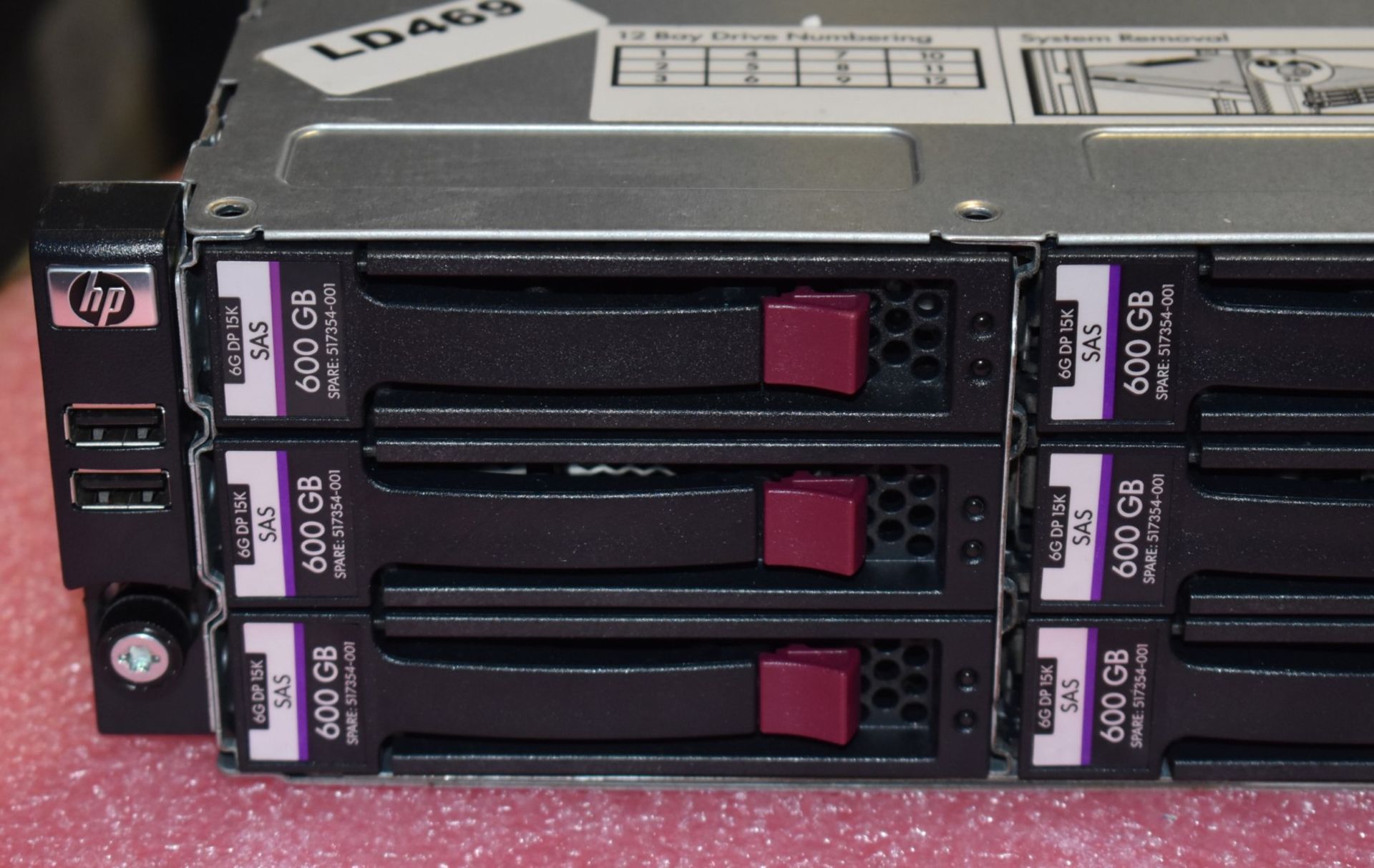1 x HP StorageWorks P4500 G2 Storage Server - Ref LD469 - CL409 - Hard Disk Drives Not Included - - Bild 7 aus 10