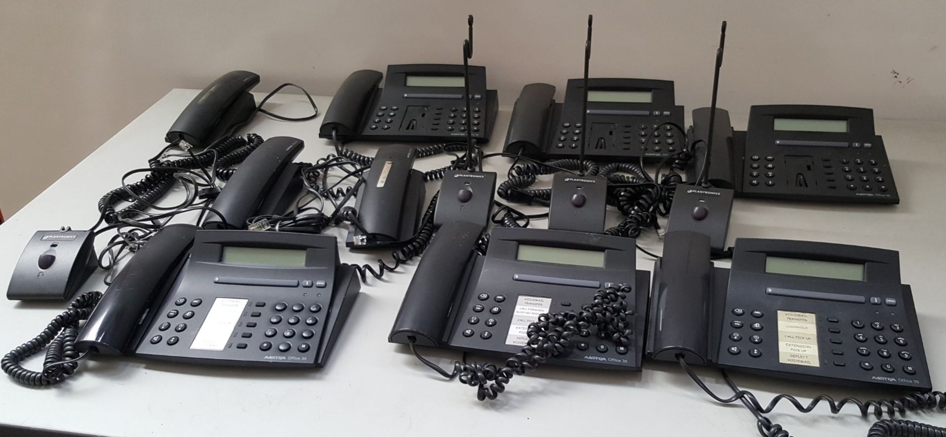 13 x Various Office Phones & Biway Switches - Brands Include Aastra and Plantronics -Ref LD382 LD1 - - Image 3 of 5