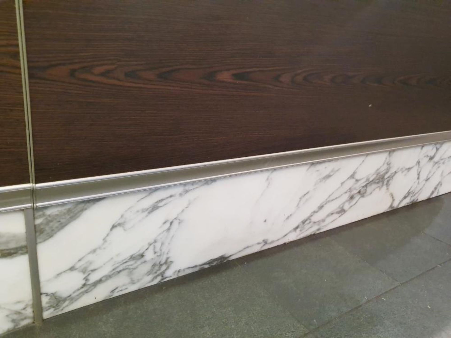 1 x Front Bar Area With Marbled Counter Top And Built-In 2-Door Undercounter Chiller - Image 24 of 30