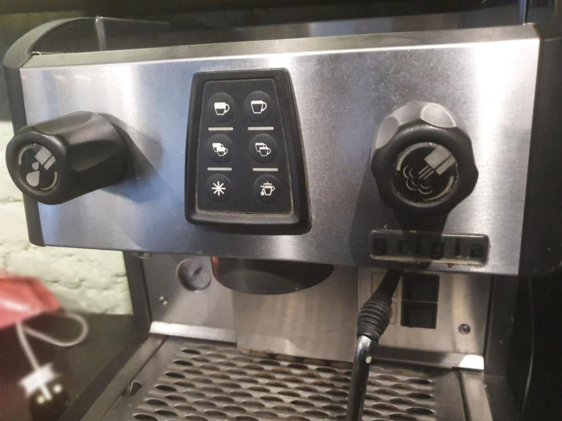 1 x GRIGIA Commercial Stainless Steel Coffee Machine - Dimensions: 38 x 52 x H47cm - Recently Taken - Bild 4 aus 4