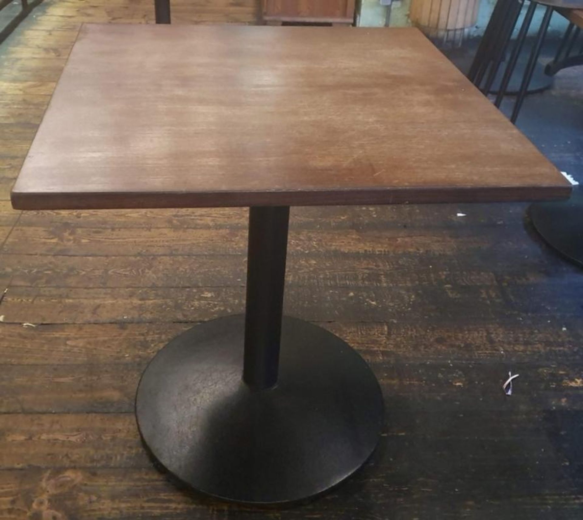 5 x Bistro Dining Tables - Dimensions: 70 x 70 x H74cm - Recently Taken From A Contemporary Caribbea - Bild 4 aus 5