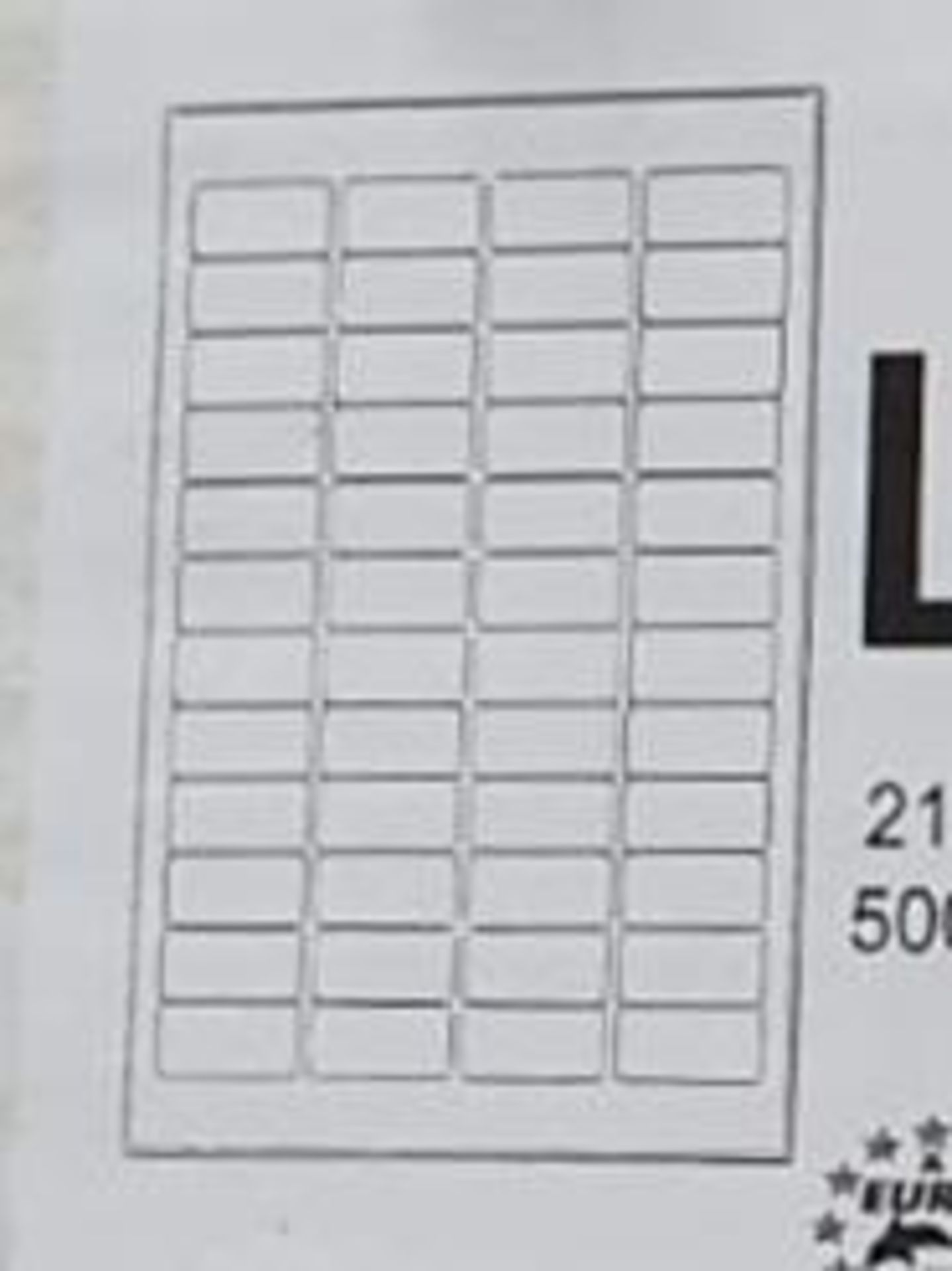 4 x Boxes Of LL48 Mini Adress Labels (2000 Sheets) - Unused Boxed Stock - Low Start, No Reserve