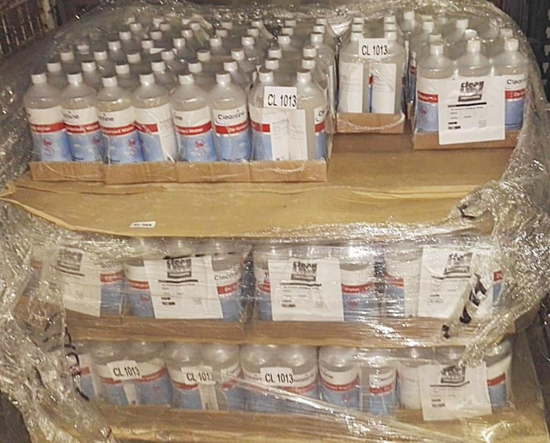 Pallet Job Lot Of Clean Line Professional De-Ionised (Distilled) Water - Ref: Ma368 - Contains Appro