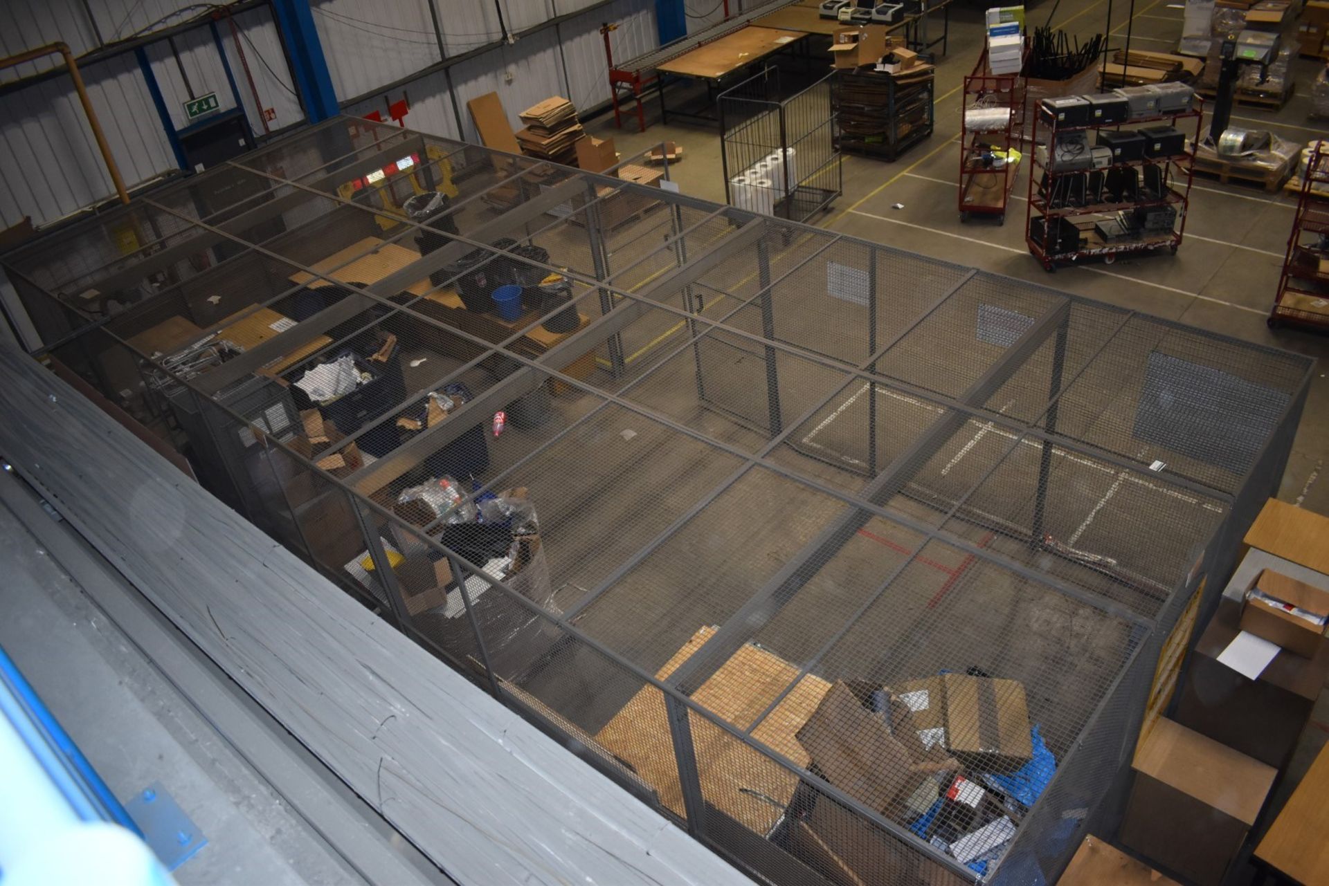 1 x Security Cage Enclosure For Warehouses - Ideal For Storing High-Value Stock or Hazardous Goods - - Image 8 of 12