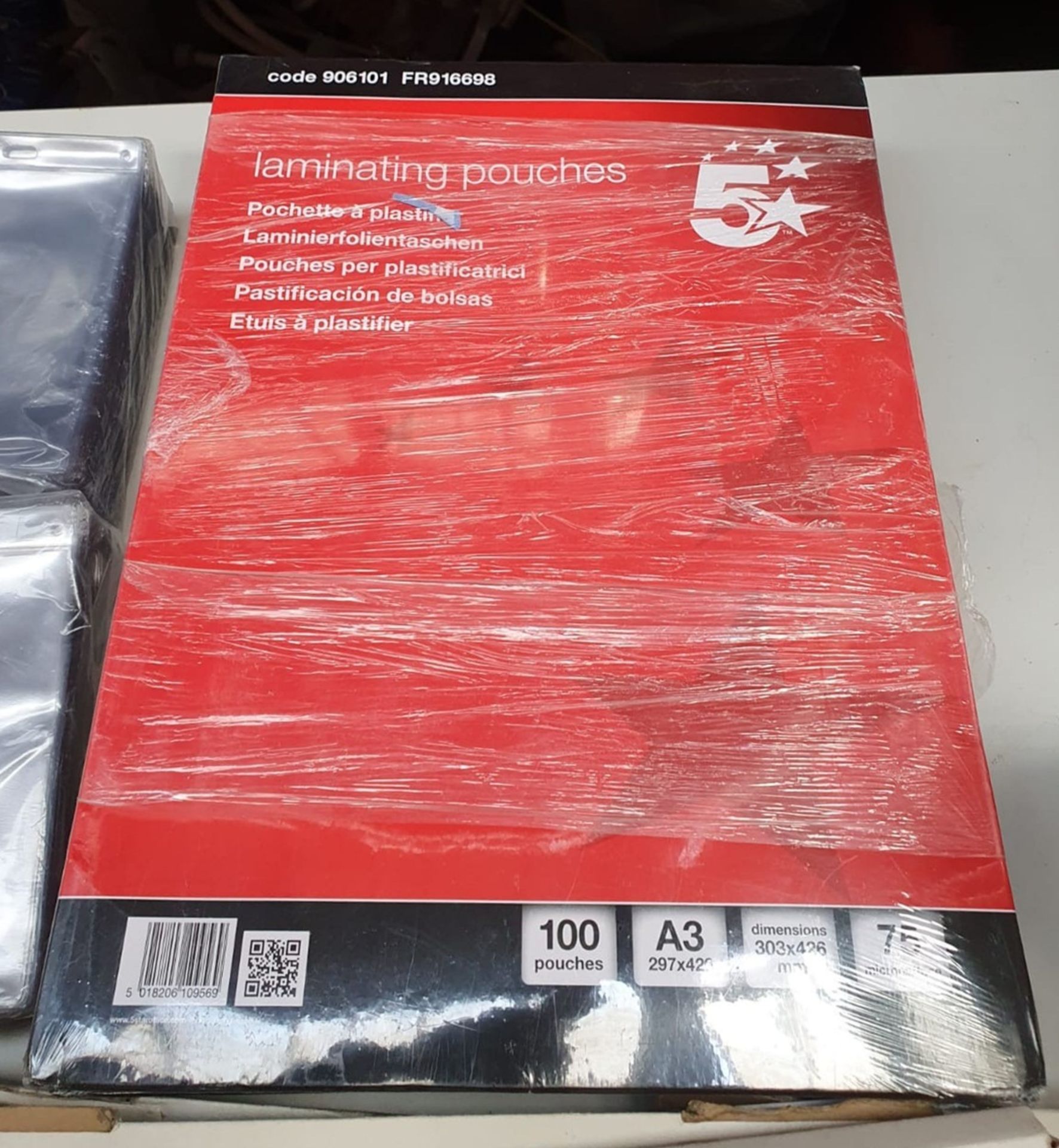 Job Lot Of Laminating Pouches + 4 x Picture Frames - Unused Boxed Stock *£1 Start, No Reserve* - Image 3 of 6